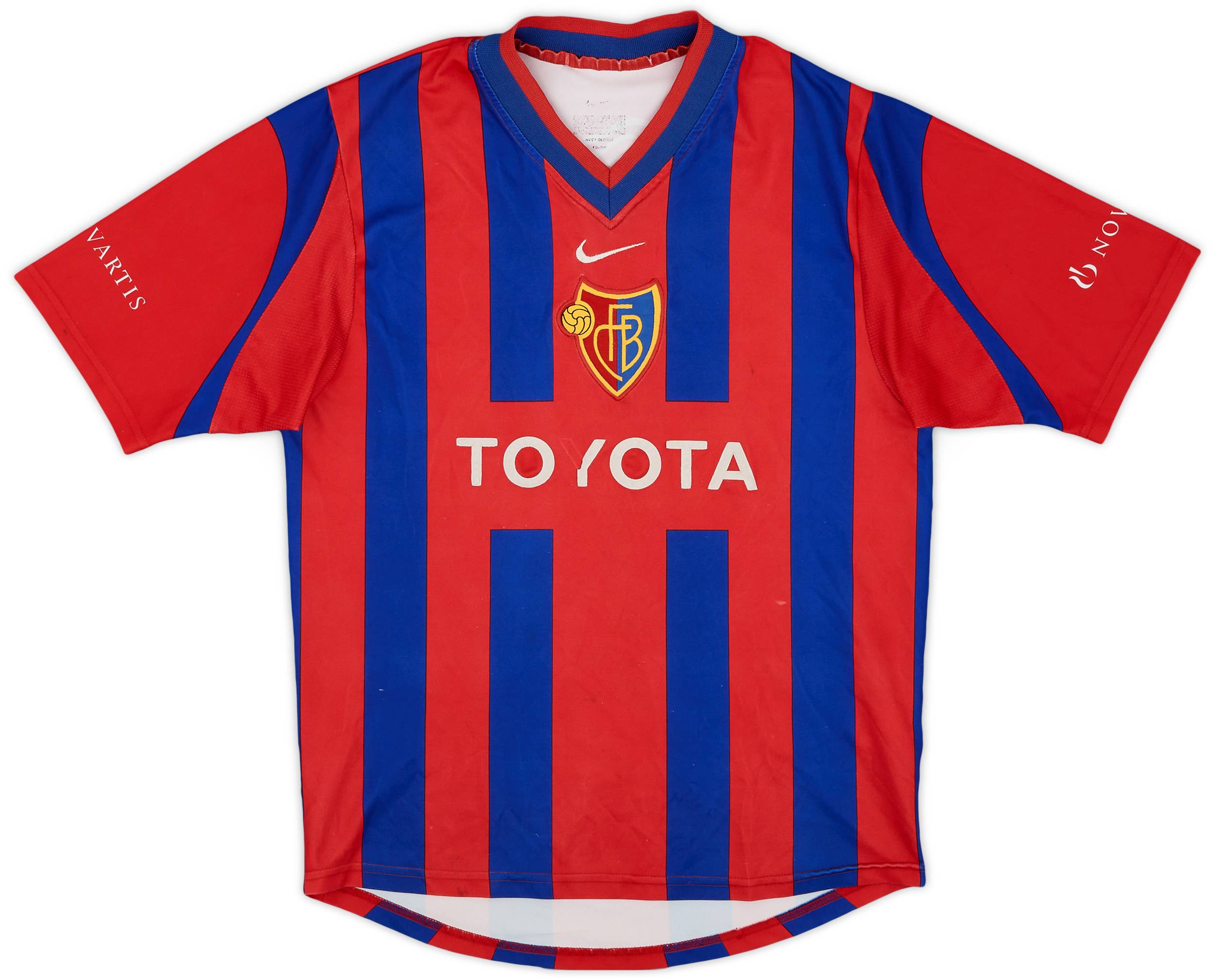 2000-02 FC Basel Home Shirt - 5/10 - (S)