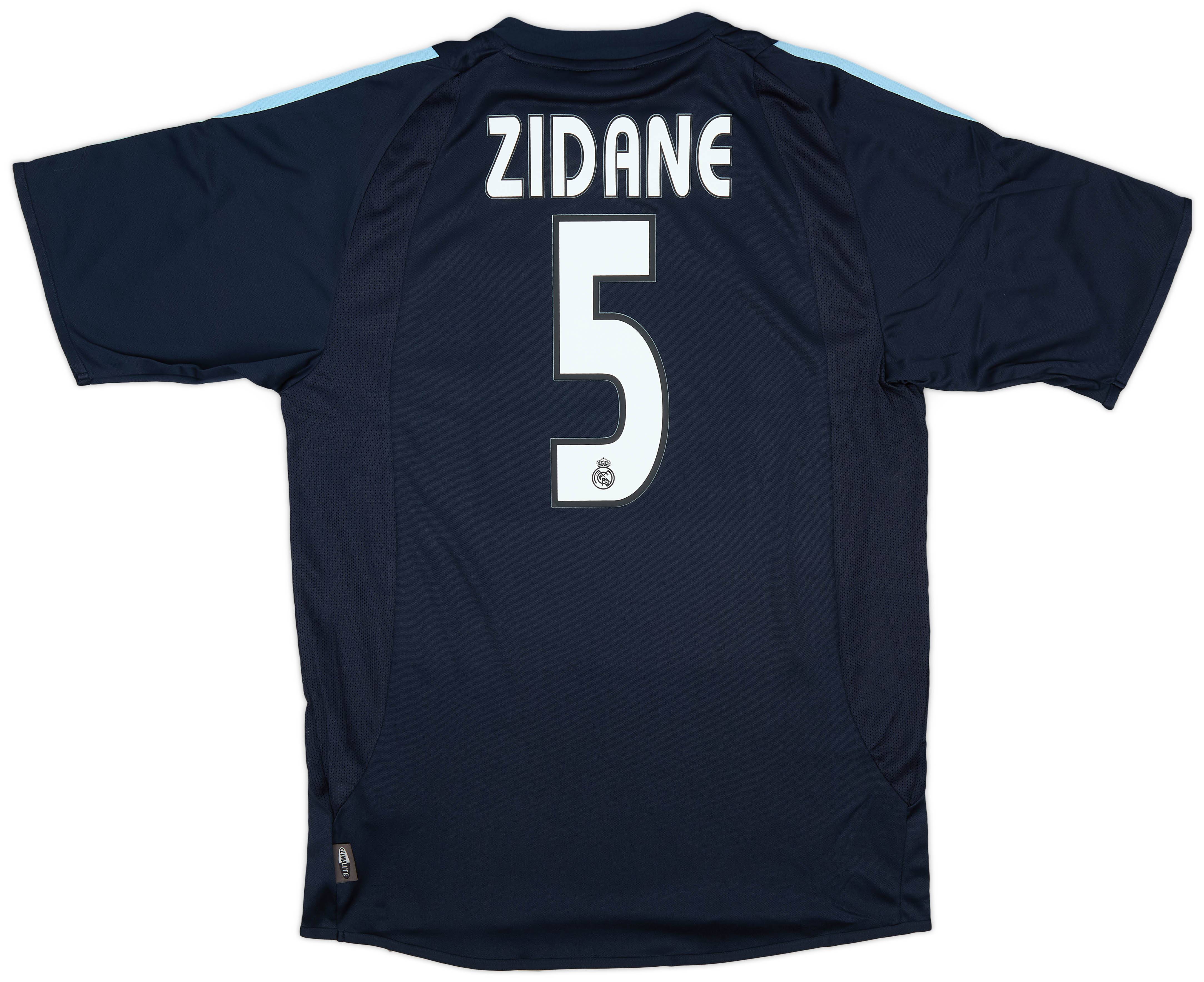 2003-04 Real Madrid Away Shirt Zidane #5 (S)