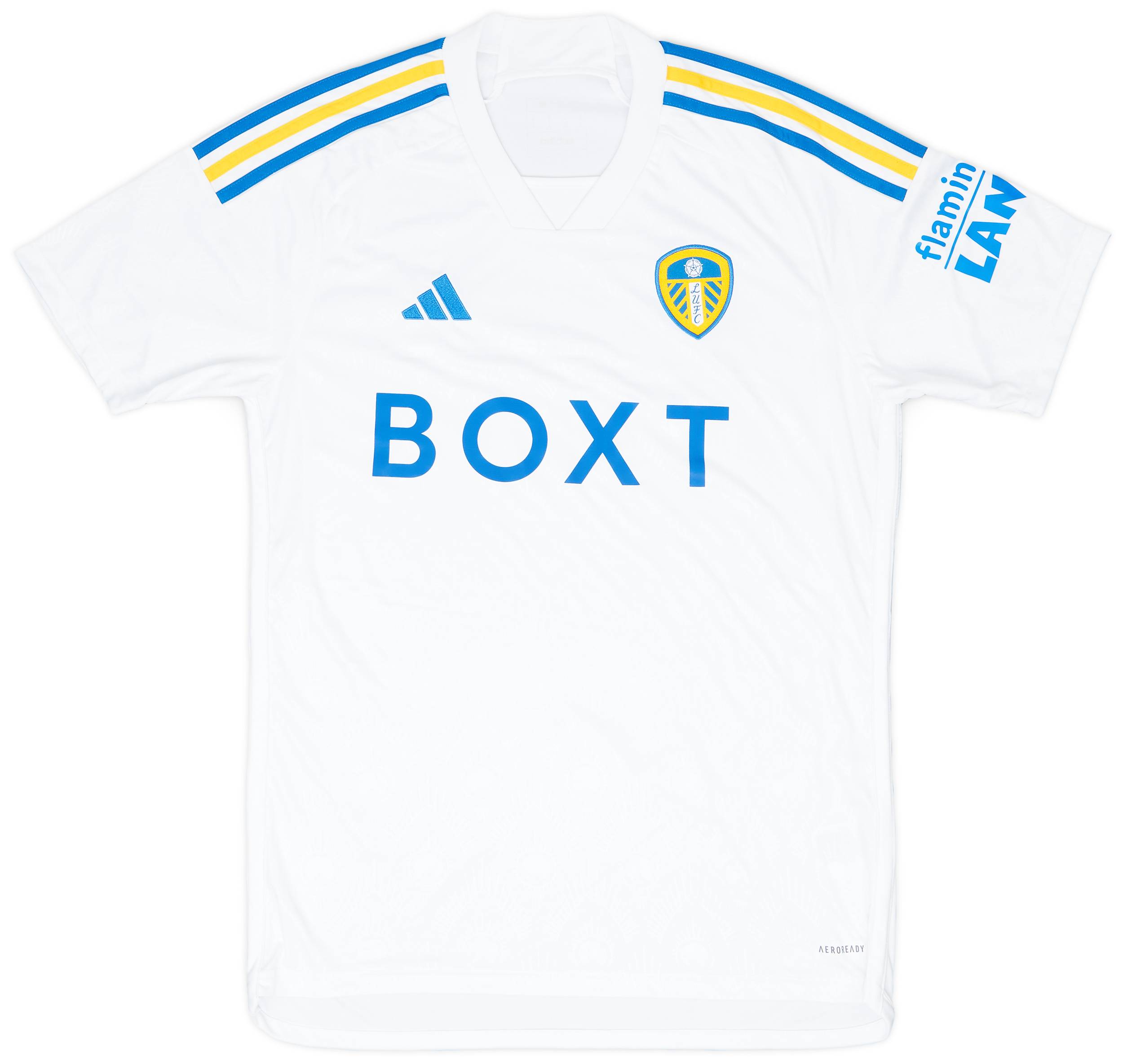 2023-24 Leeds United Home Shirt - 7/10 - (M)