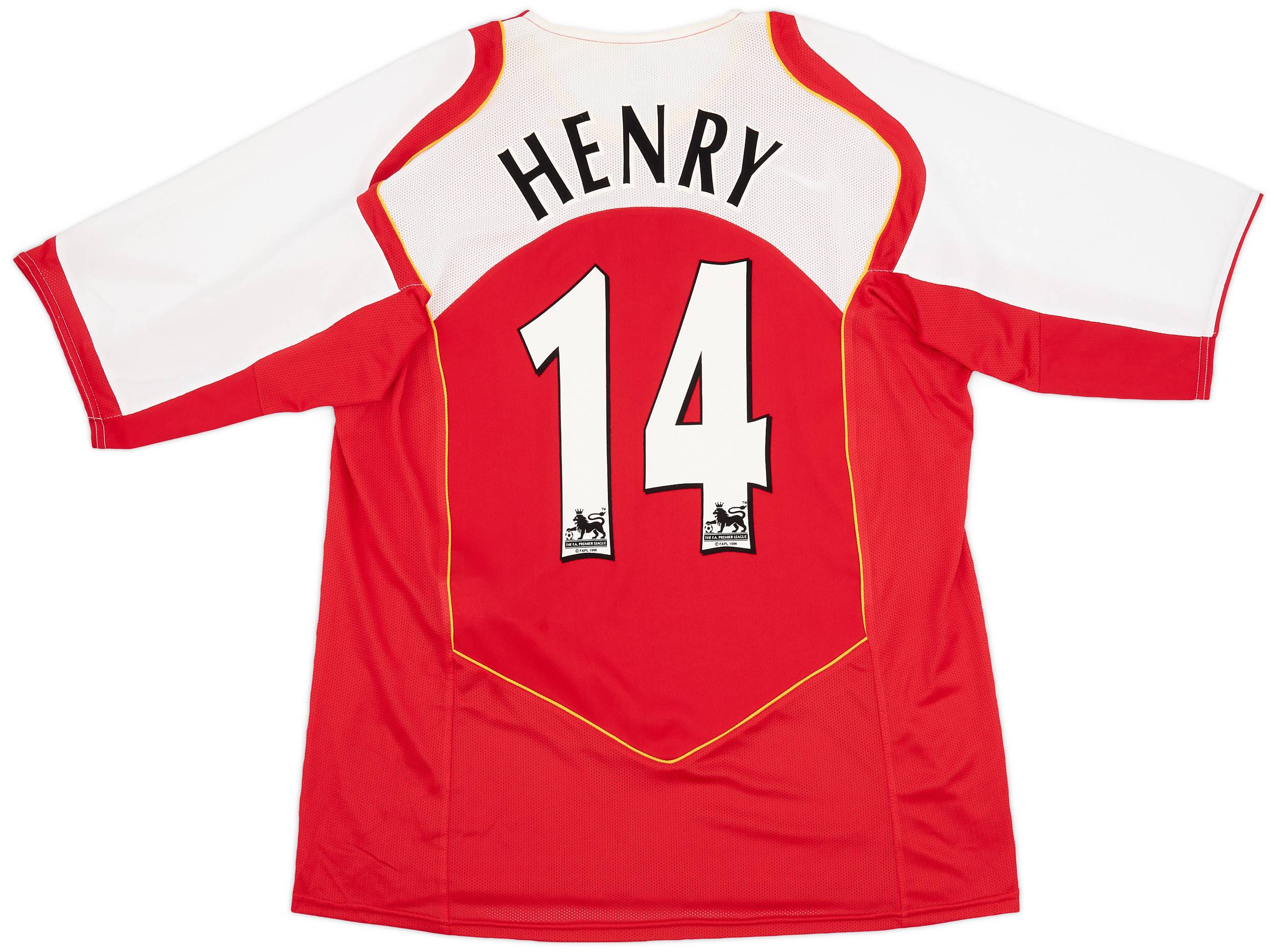 2004-05 Arsenal Home Shirt Henry #14 (XL)