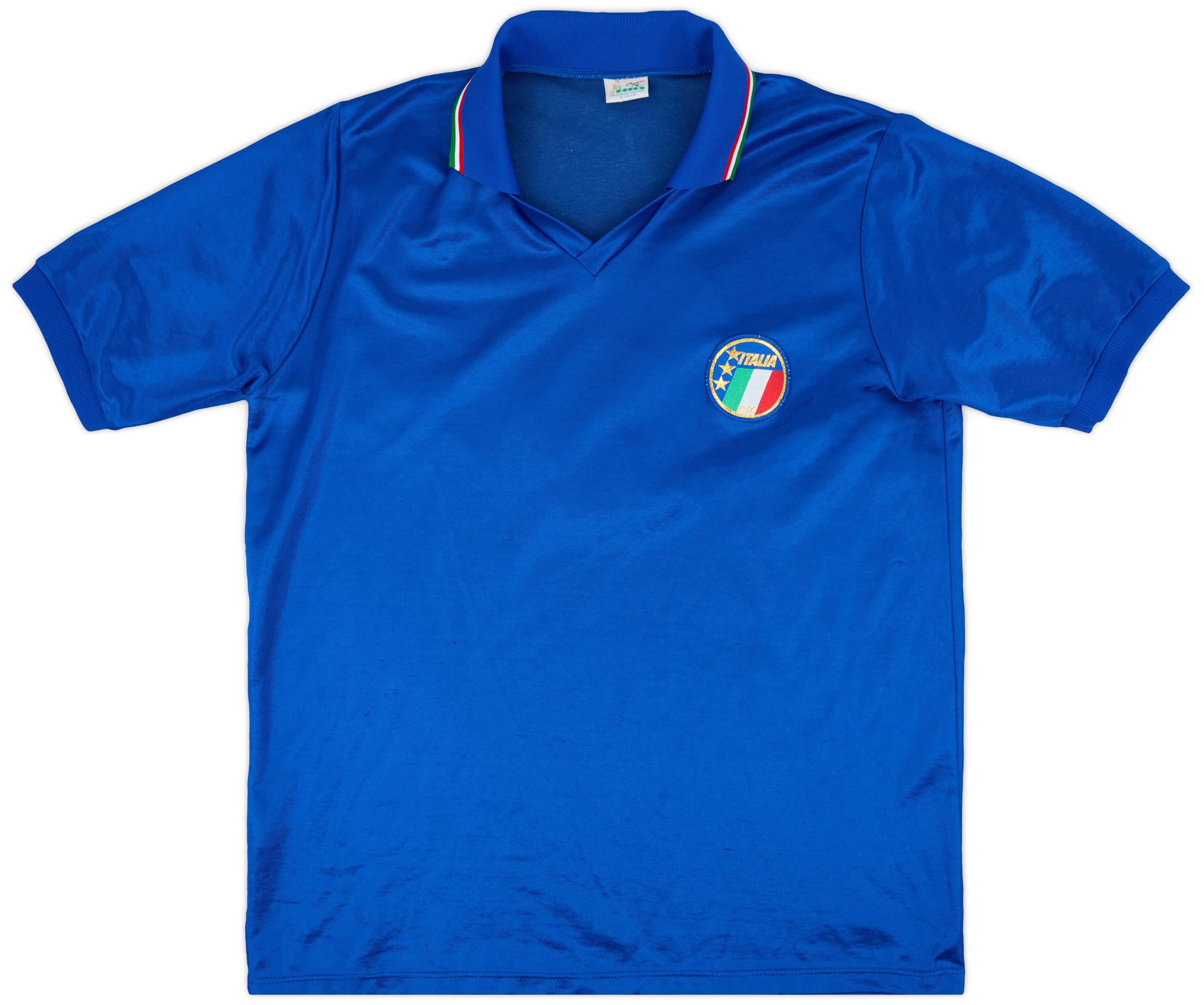 1986-91 Italy Home Shirt #6 - 8/10 - (XL)