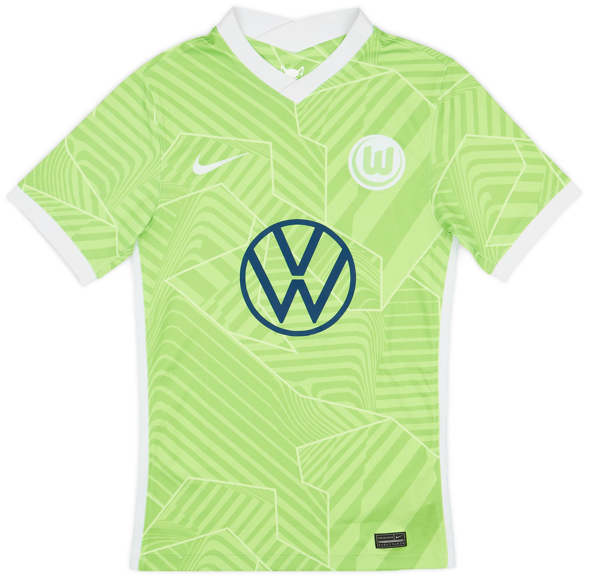 2021-22 Wolfsburg Home Shirt - 9/10 - (XS)