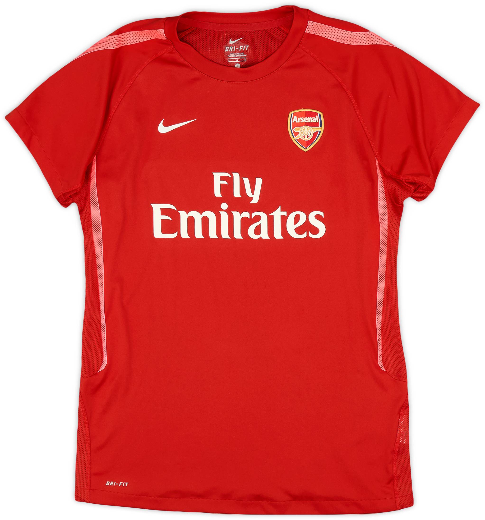 2010 11 Arsenal Nike Training Shirt 8 10 Women s L