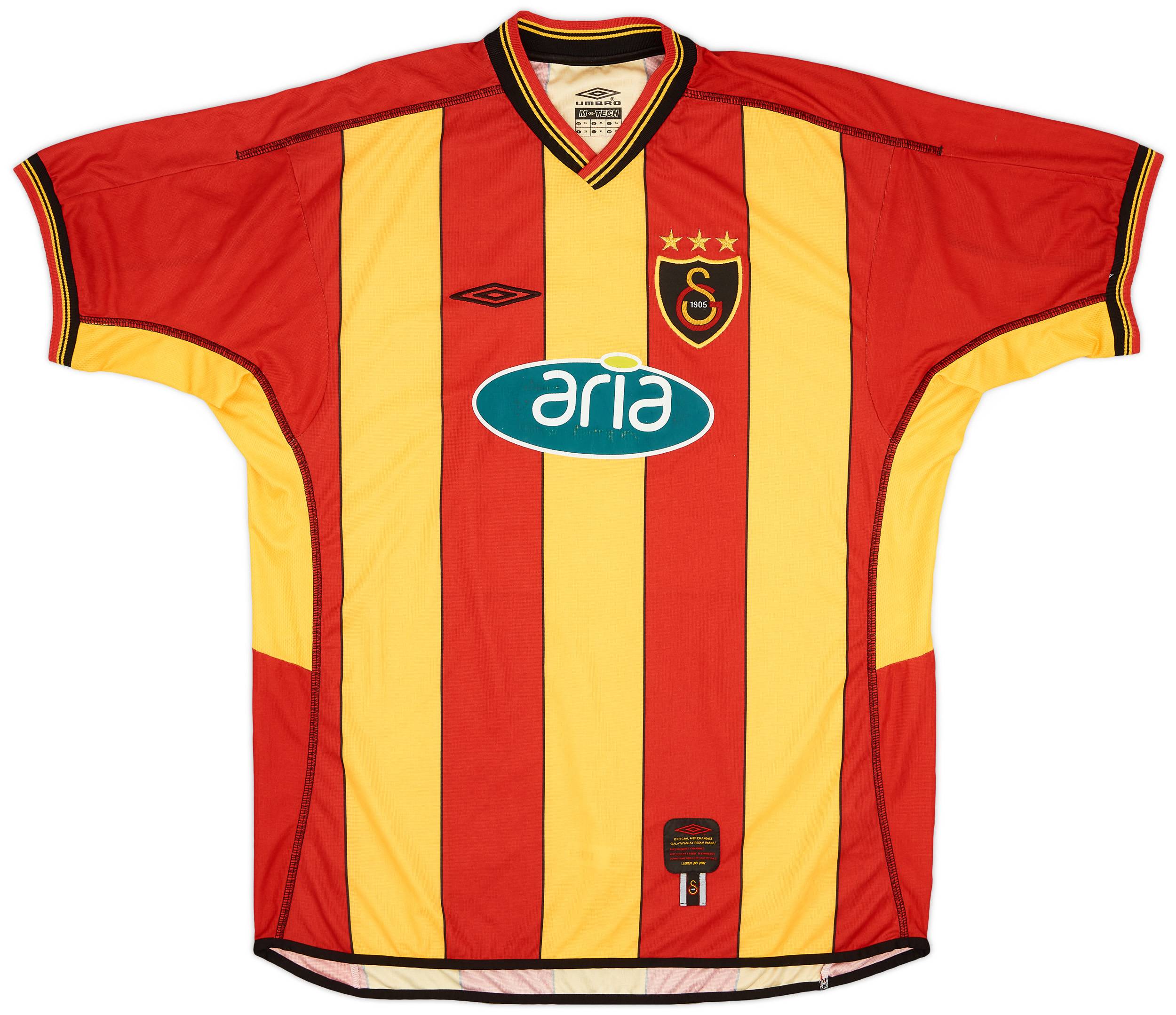 2002-03 Galatasaray Home Shirt - 7/10 - (XL)