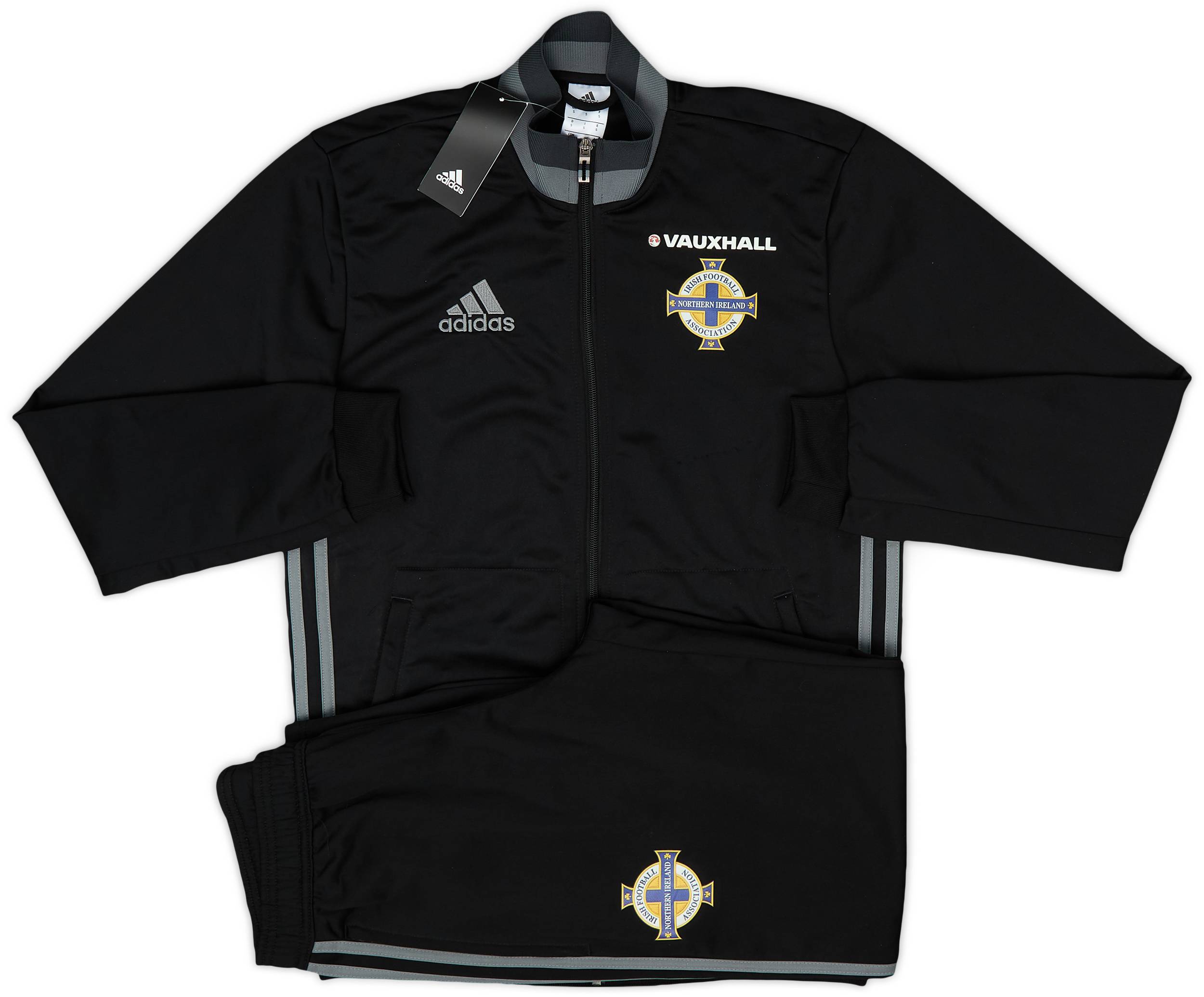 2016-18 Northern Ireland adidas Tracksuit (S)