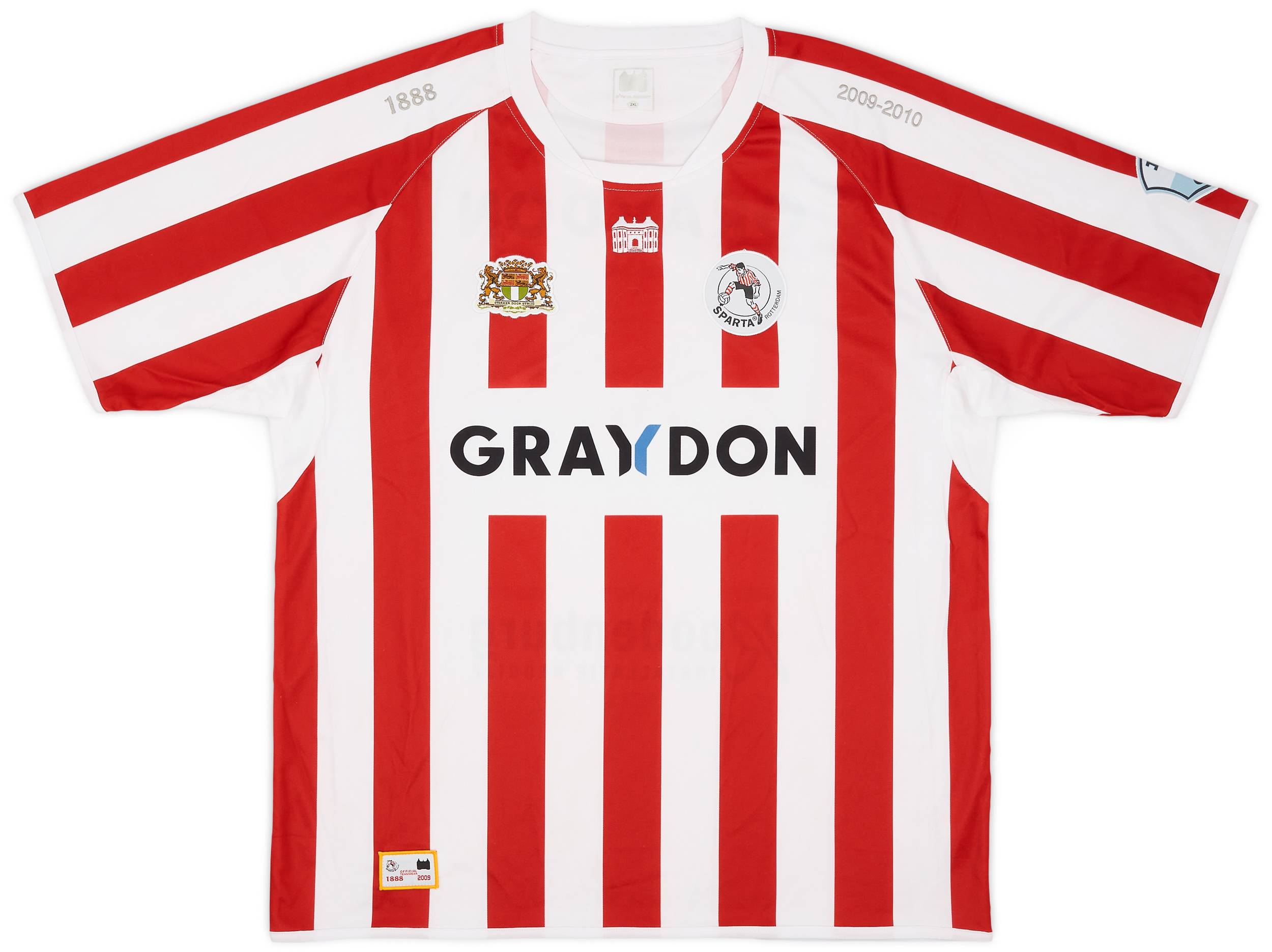 2009-10 Sparta Rotterdam Home Shirt - 6/10 - (XXL)