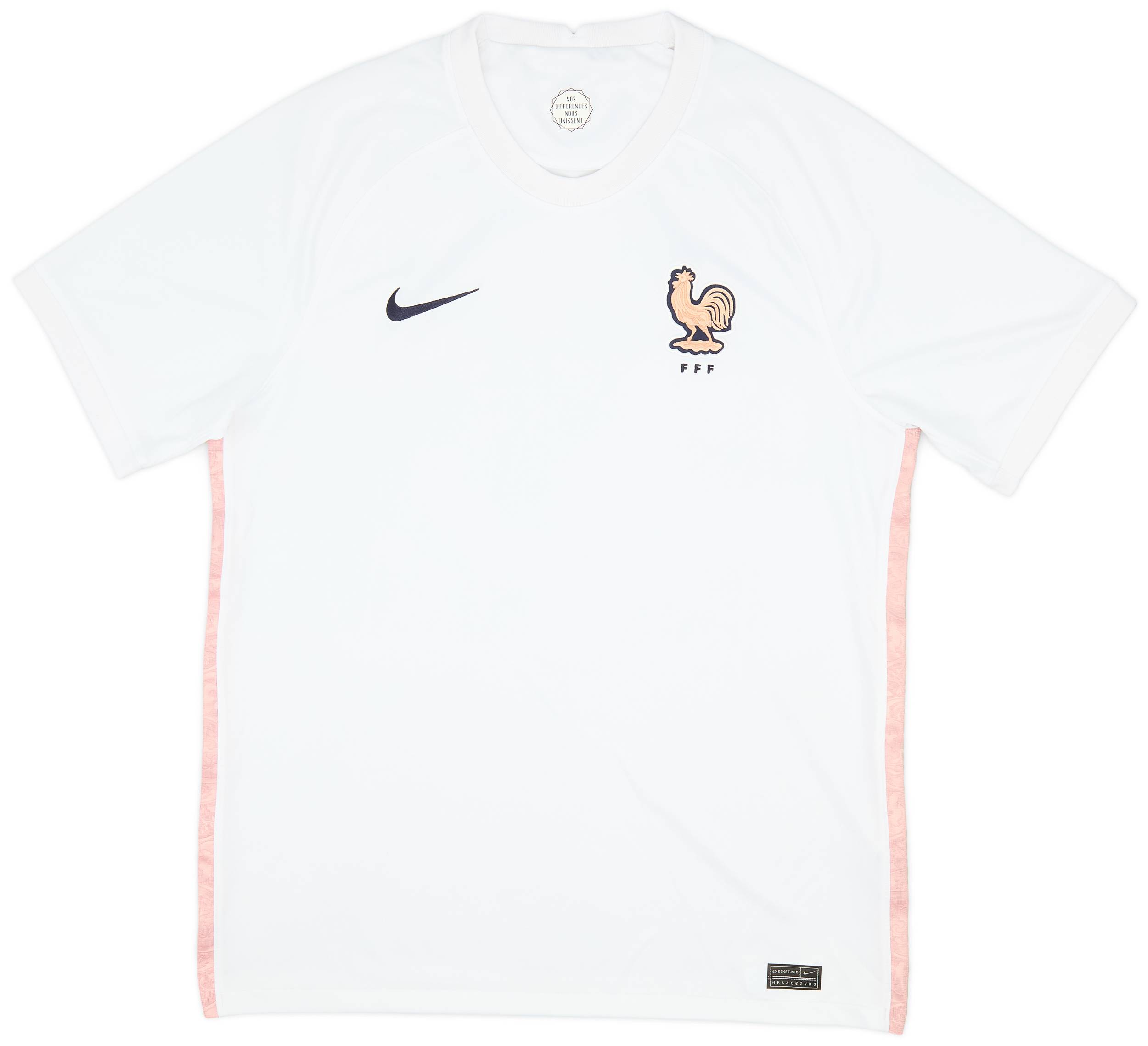 2022-23 France Women's Away Shirt - 10/10 - (Men's L)