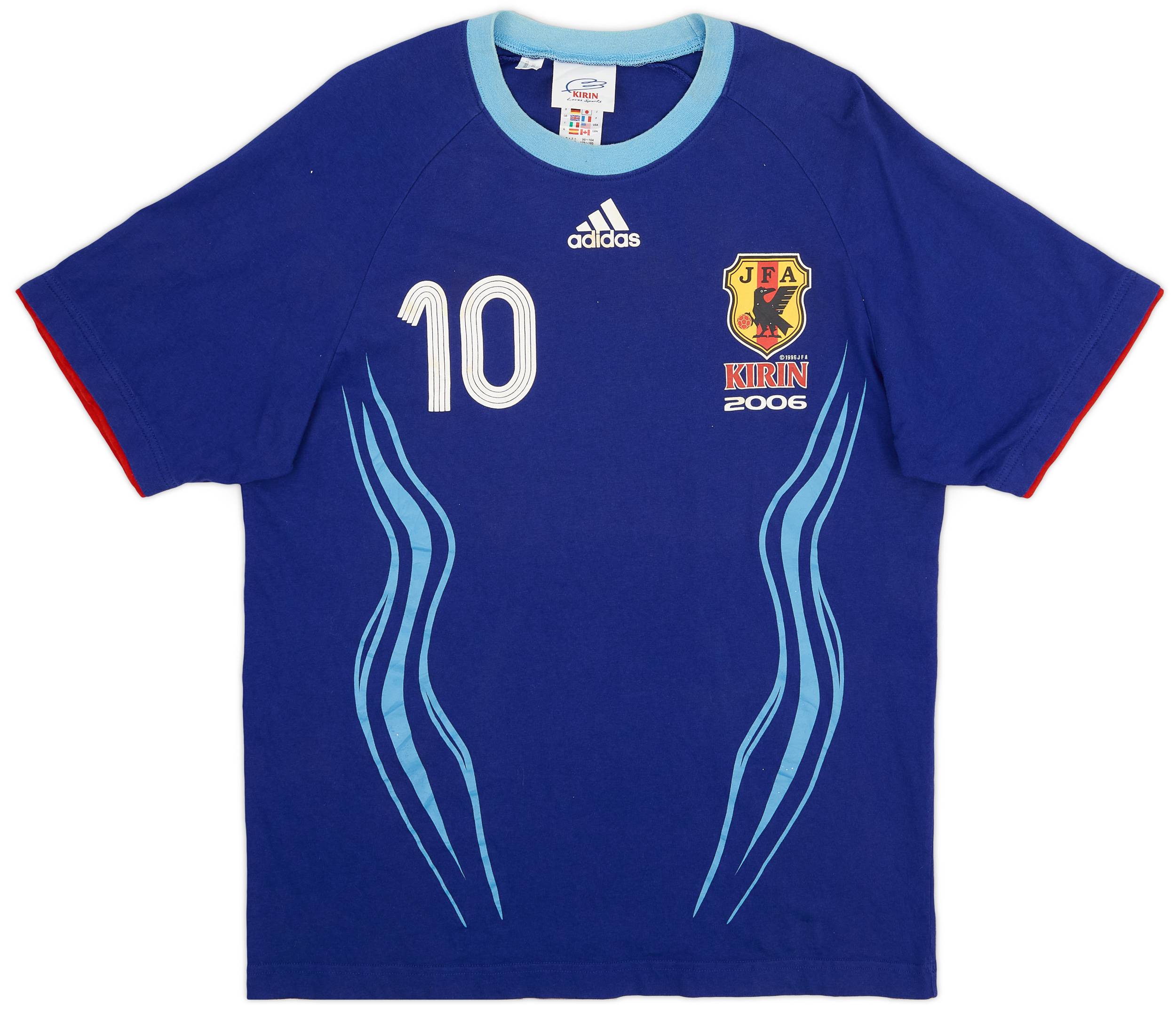 2006-07 Japan 'Kirin 2006' adidas Training Shirt #10 - 6/10 - (L)