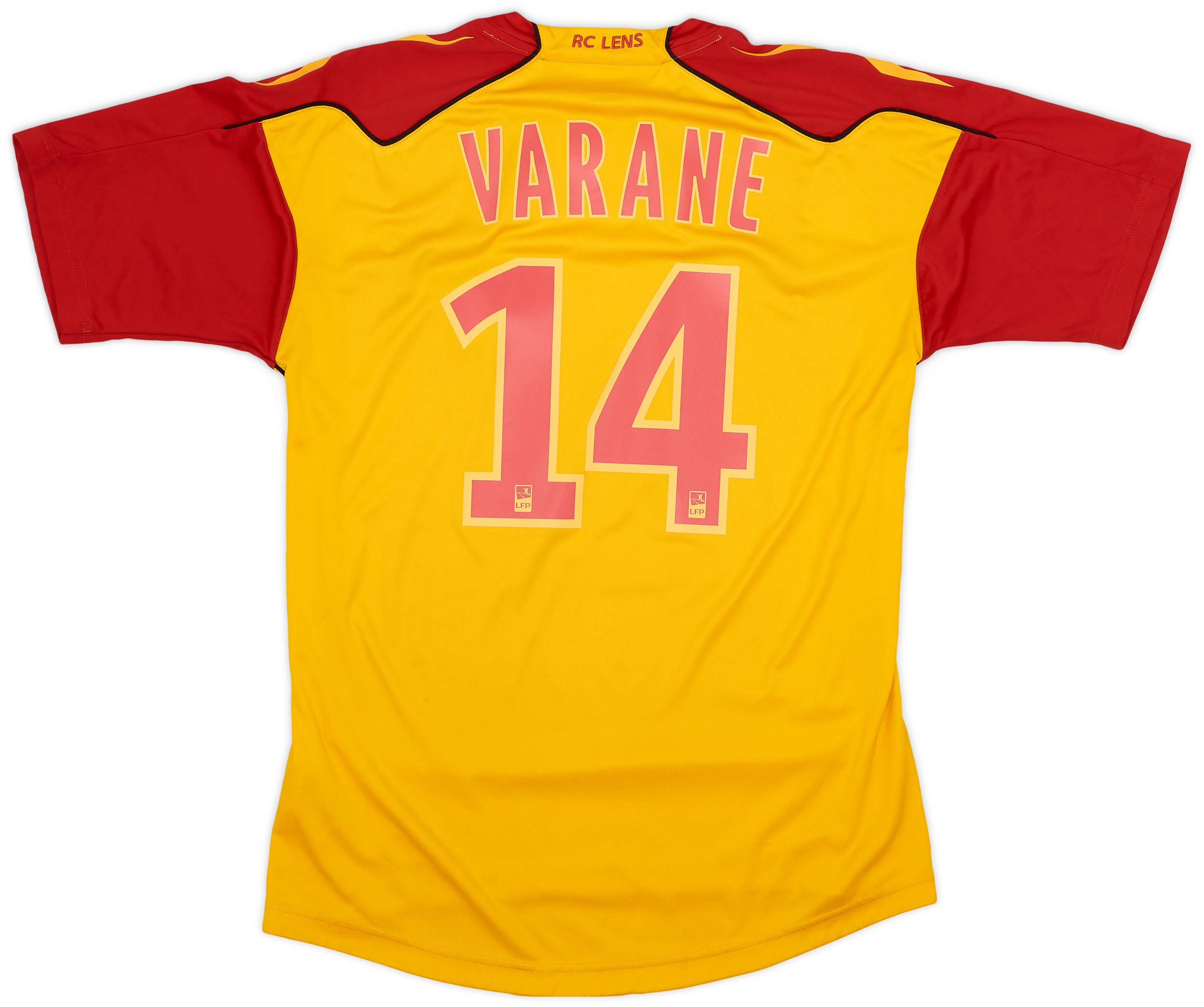 2010-11 Lens Home Shirt Varane #14 - 6/10 - (M)