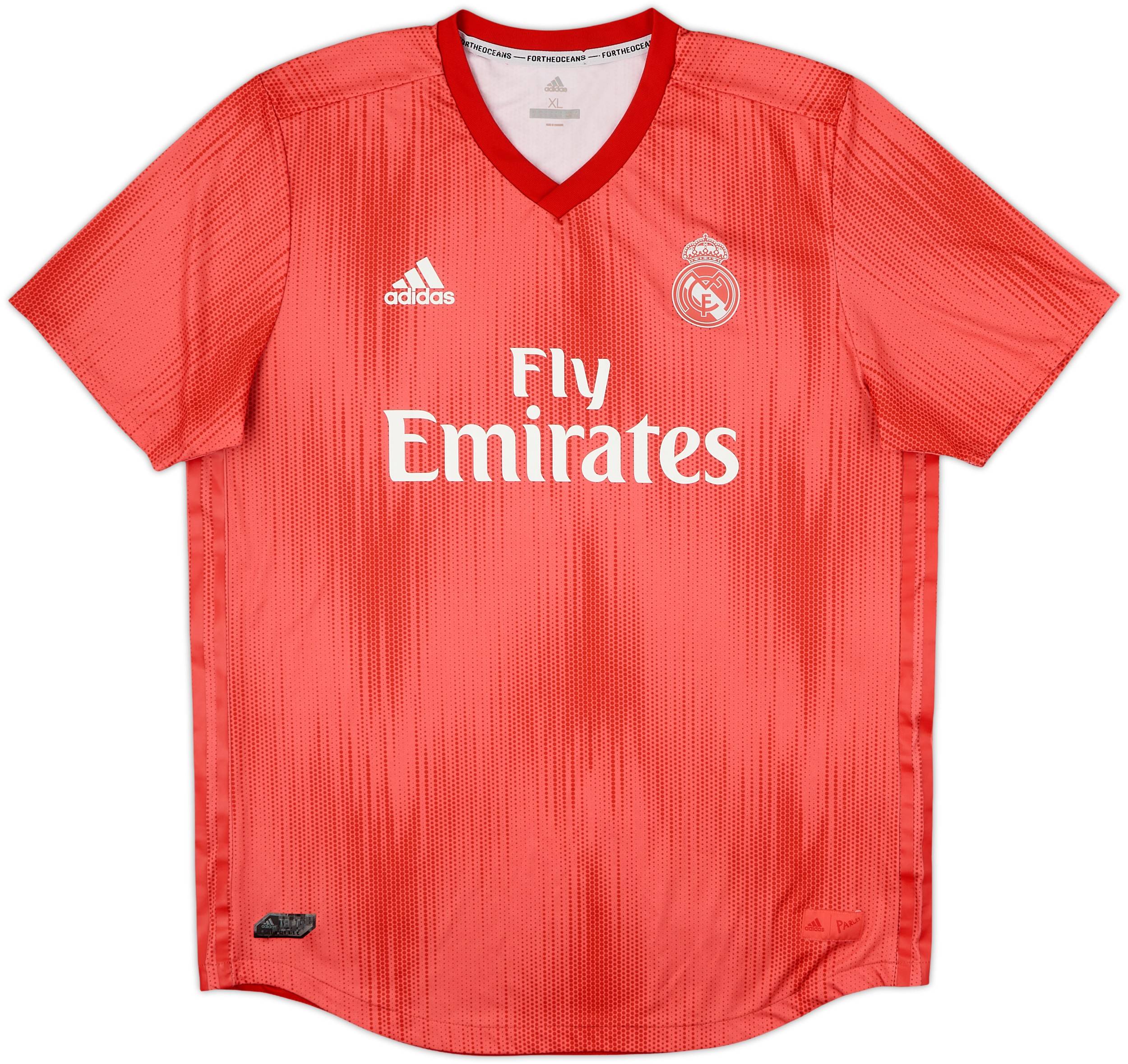 2018-19 Real Madrid Authentic Third Shirt - 8/10 - (XL)