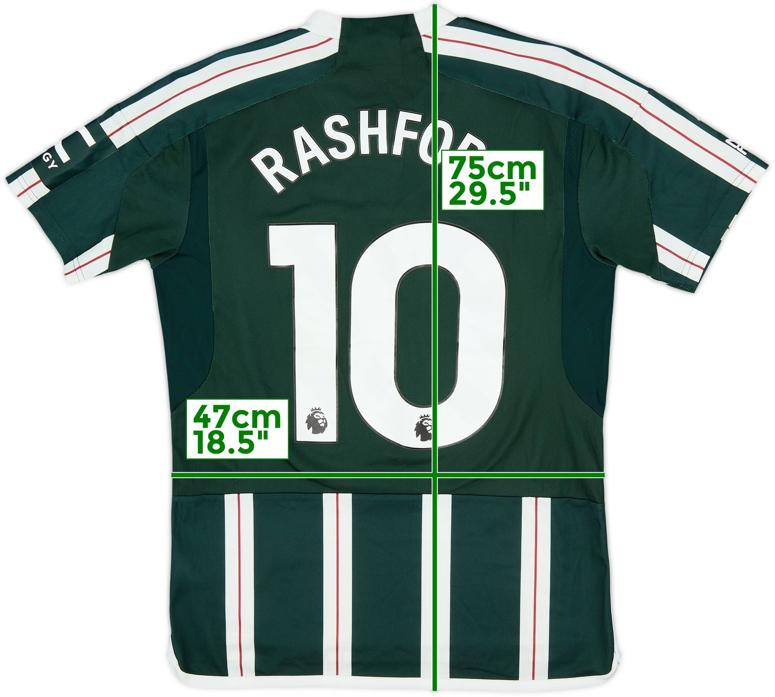 2023-24 Manchester United Away Shirt Rashford #10 - 5/10 - (M)