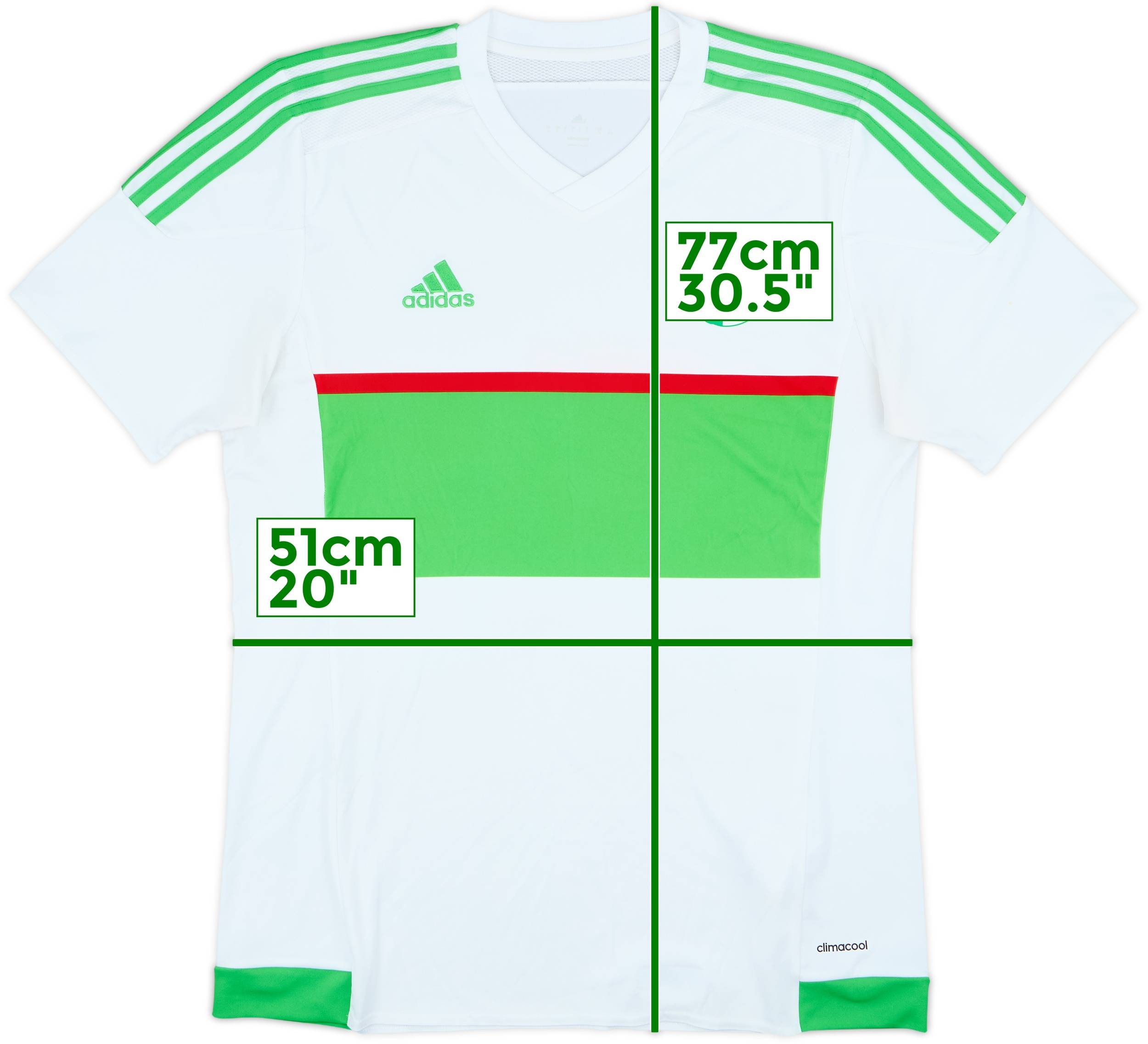 2016-17 Algeria Home Shirt - 8/10 - (L)