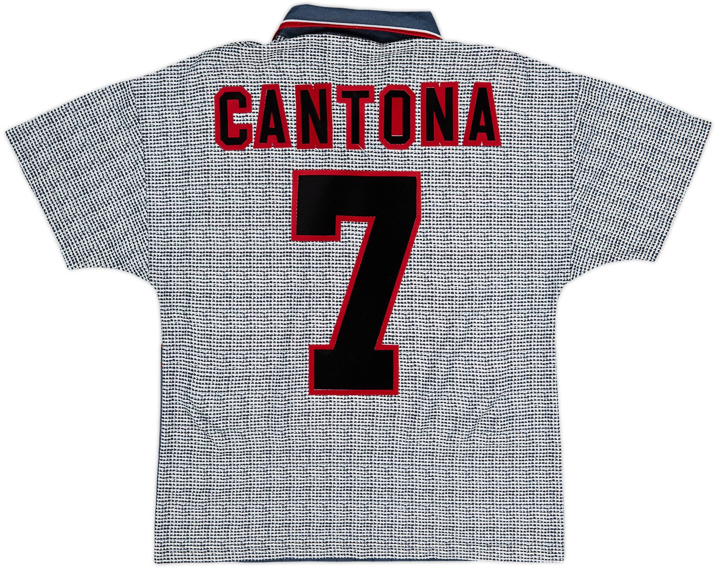 1995-96 Manchester United Away Shirt Cantona #7 - 8/10 - (Y)