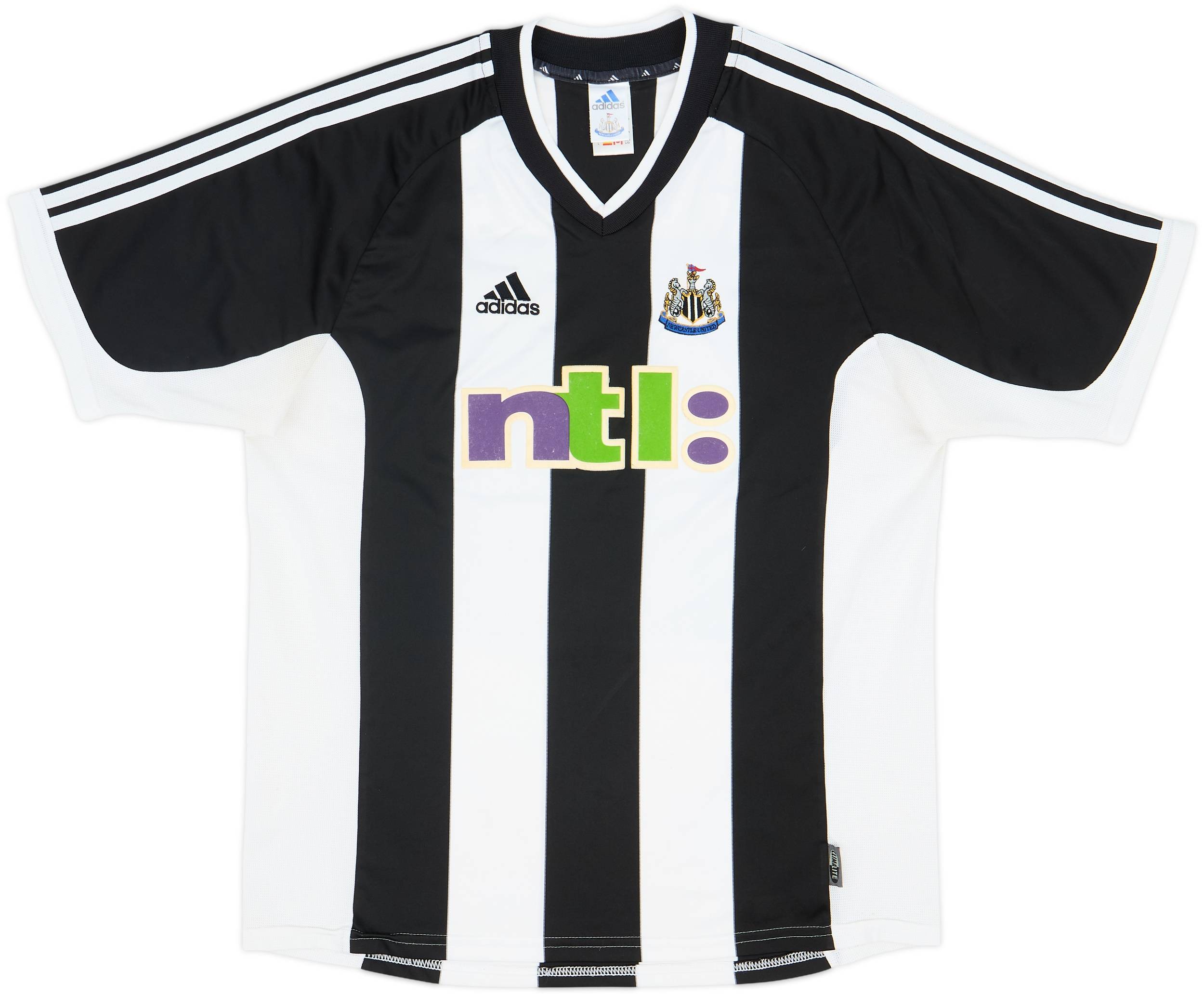 2001-03 Newcastle Home Shirt Shearer #9 - 8/10 - (L)