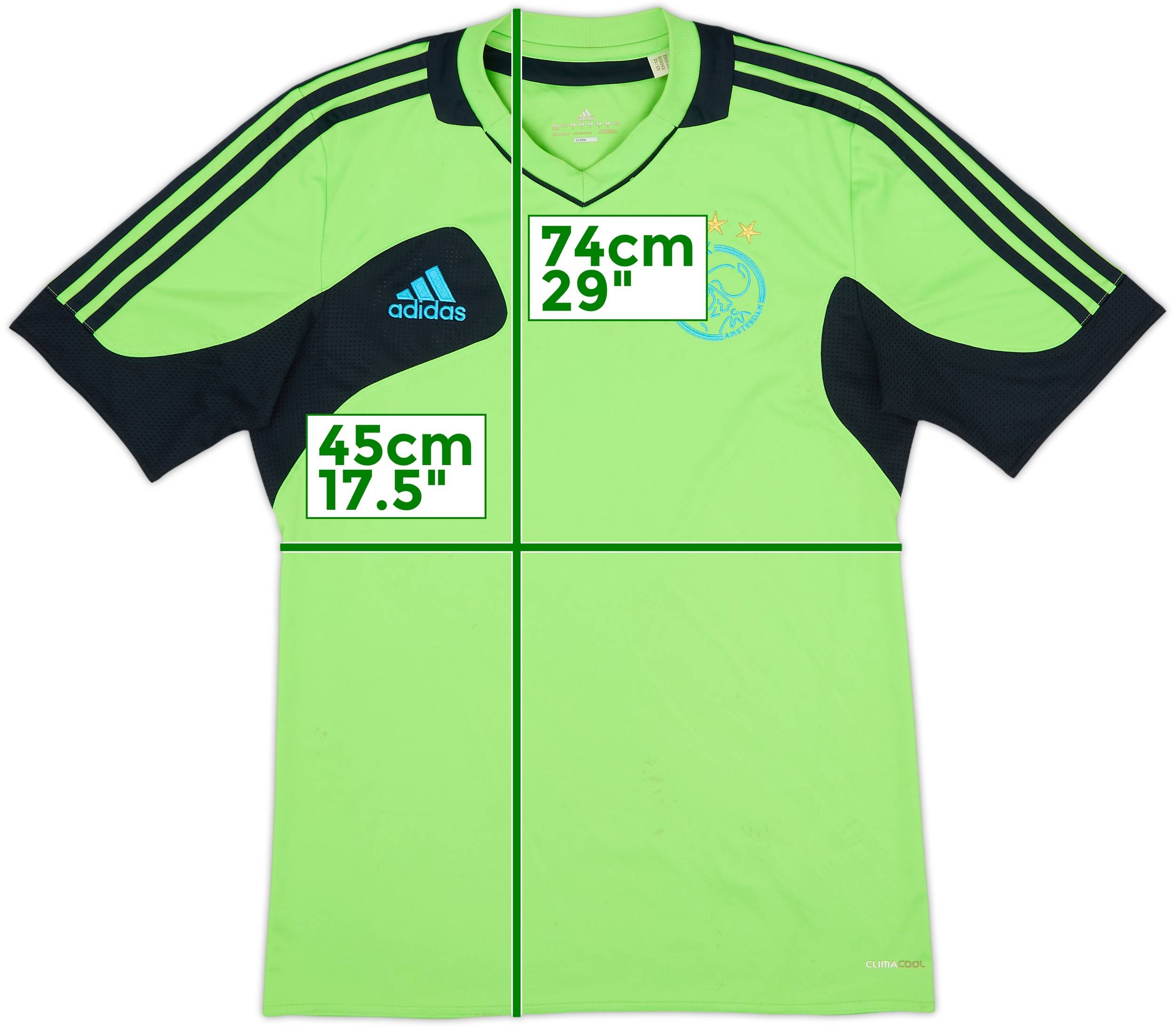 アヤックス　サッカー　ユニフォーム 2012-13 Ajax adidas Training Shirt - 5/10 - (M)