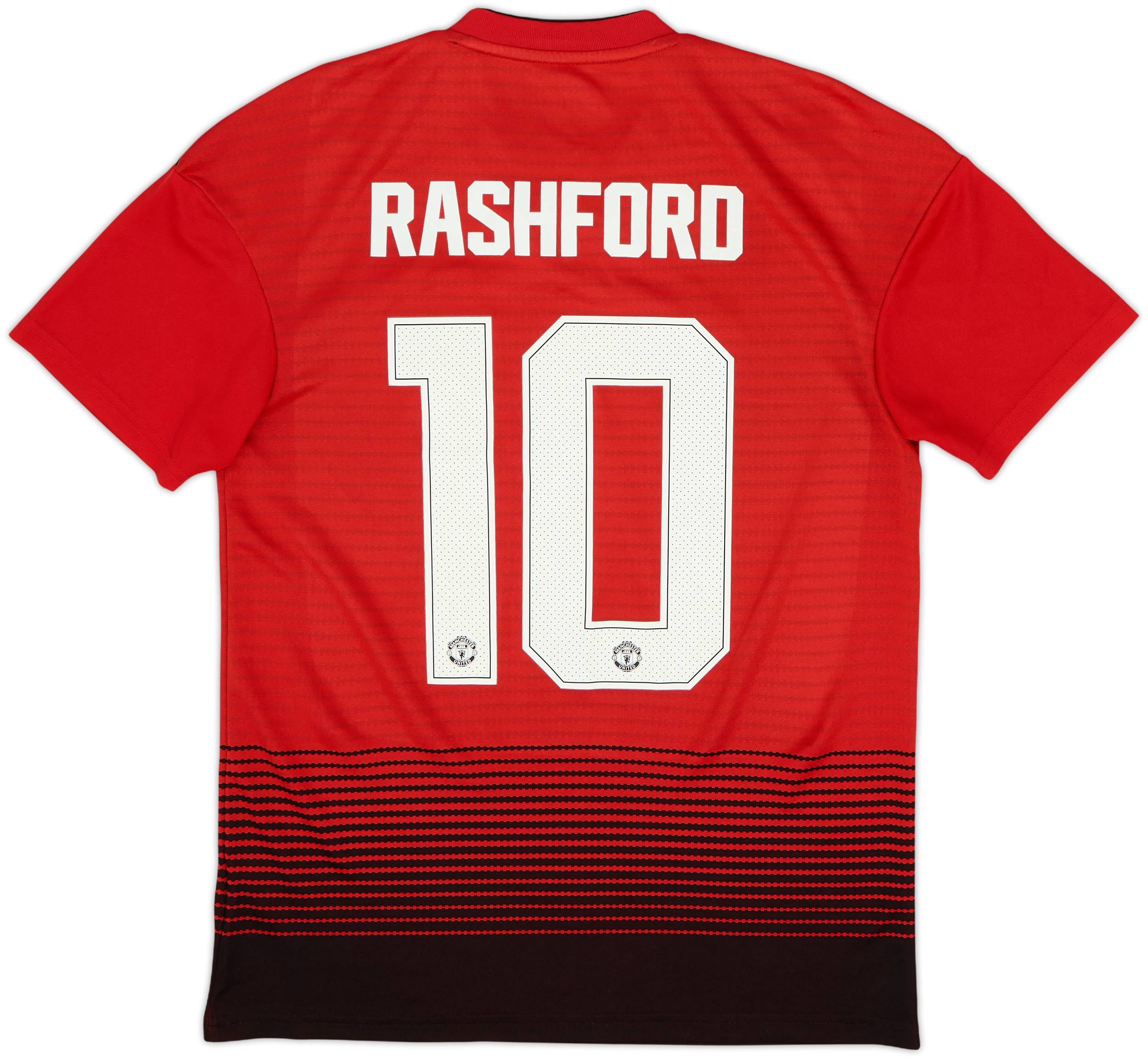 2018-19 Manchester United Home Shirt Rashford #10 - 10/10 - (S)