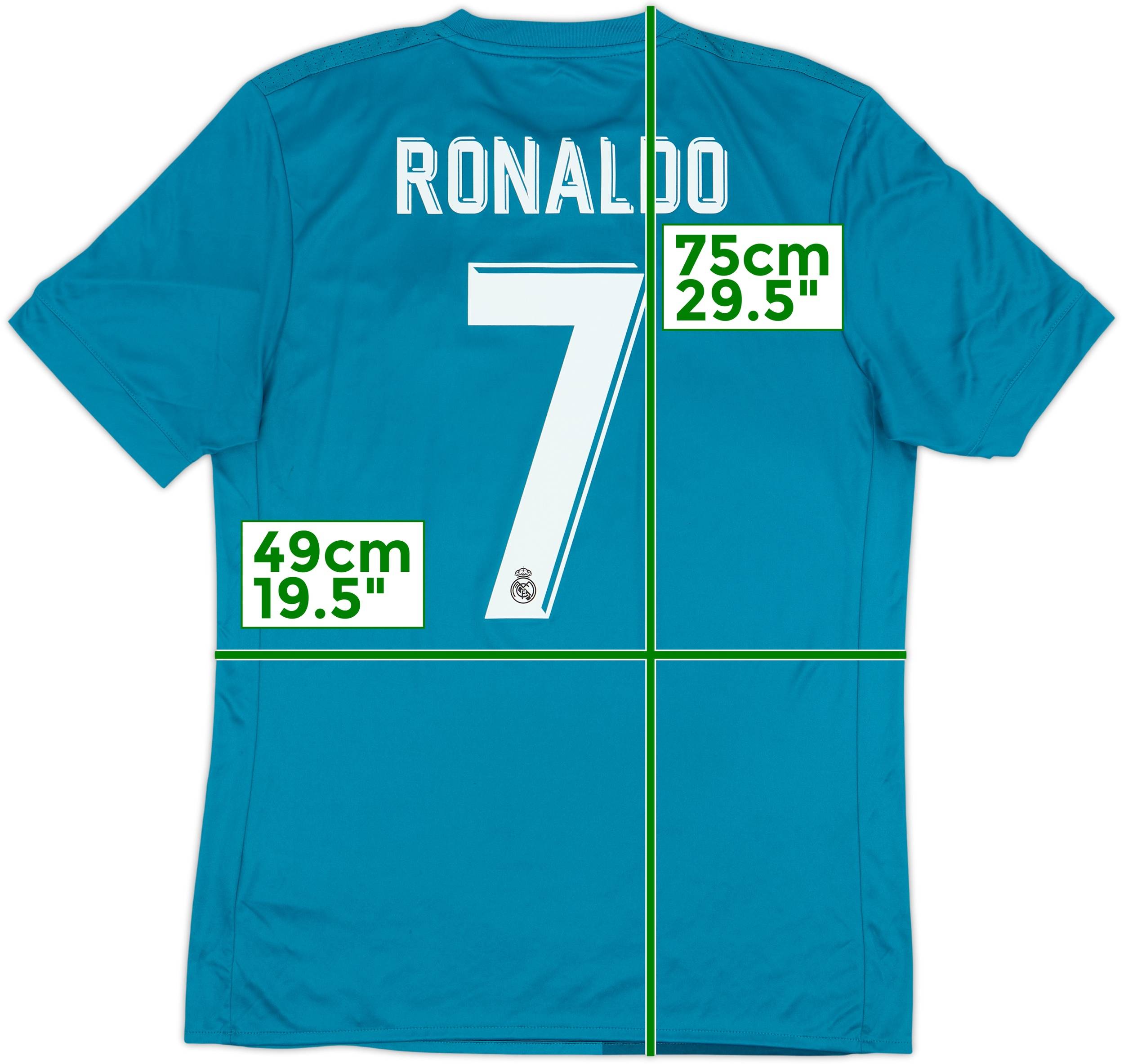 2017-18 Real Madrid Third Shirt Ronaldo #7 - 8/10 - (M)