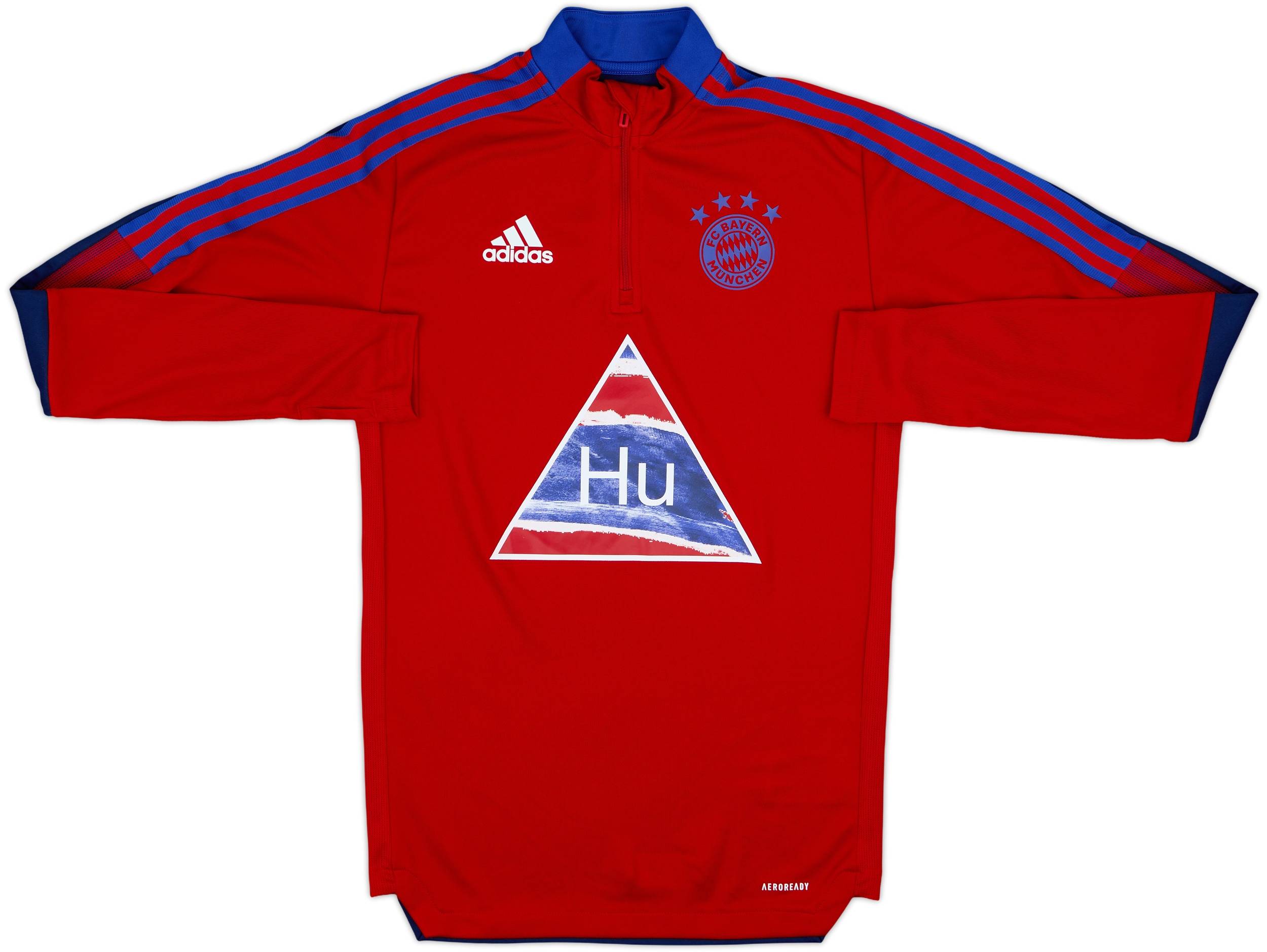2020-21 Bayern Munich adidas x Humanrace 1/4 Zip Drill Top - 8/10