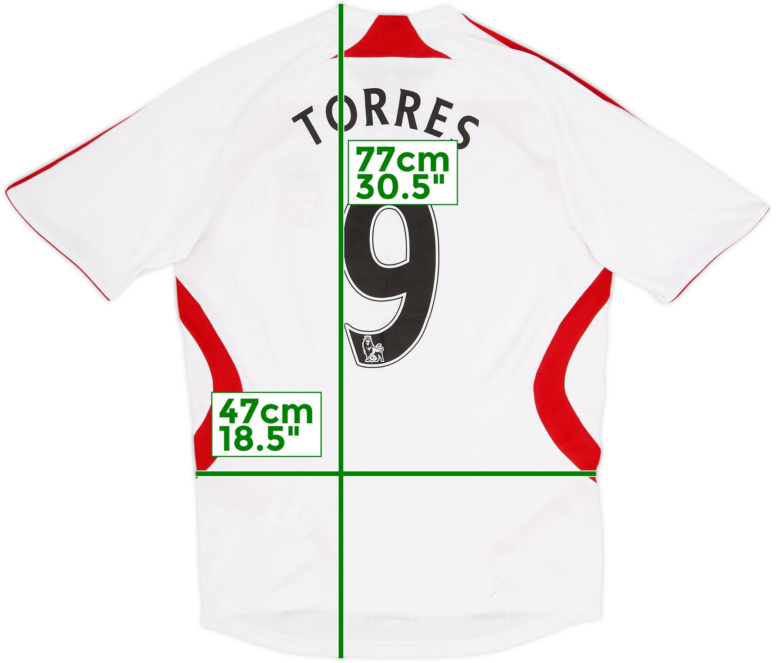 2007-08 Liverpool Away Shirt Torres #9 - 6/10 - (S)