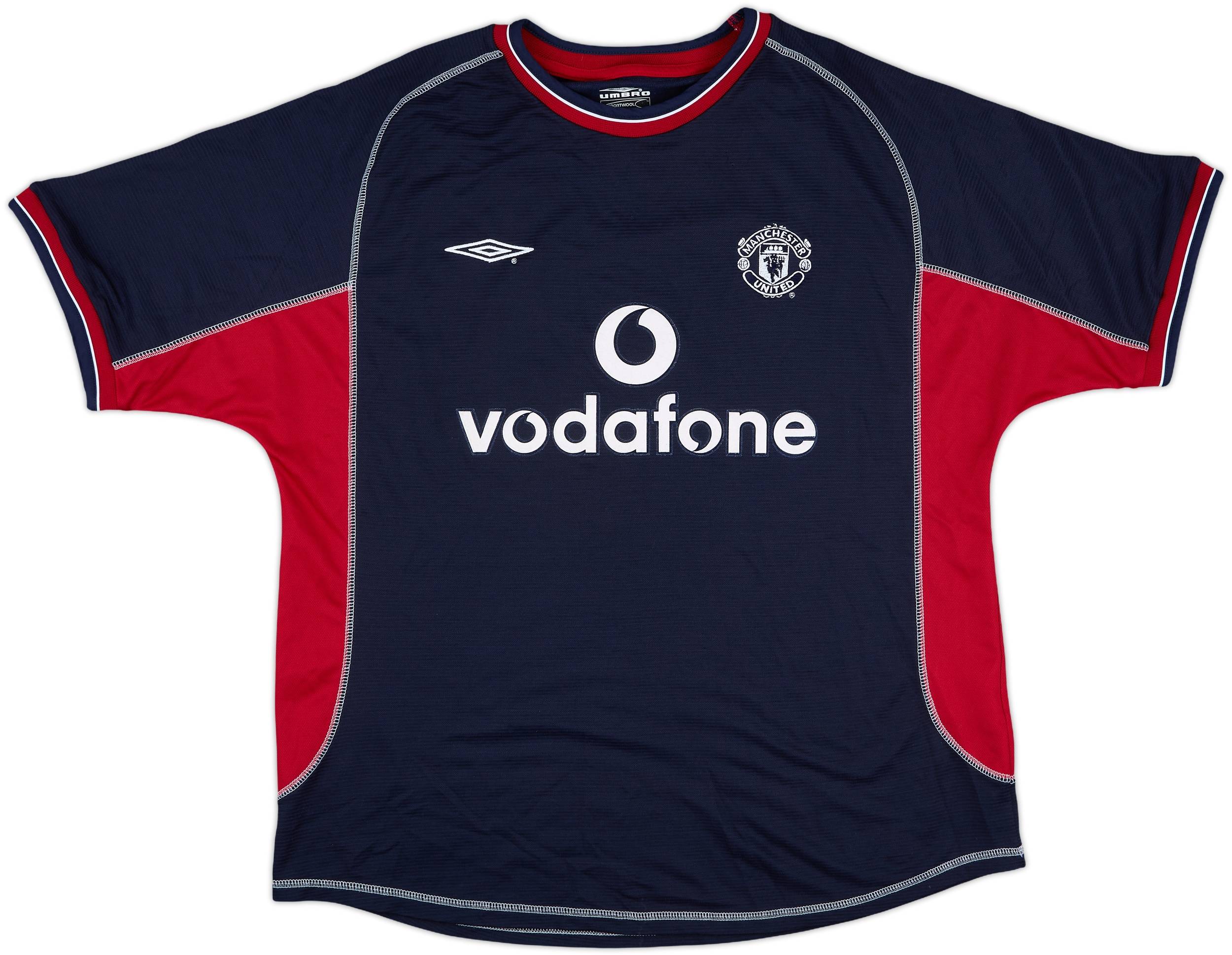 2000-01 Manchester United Third Shirt Brown #24 - 7/10 - (L)