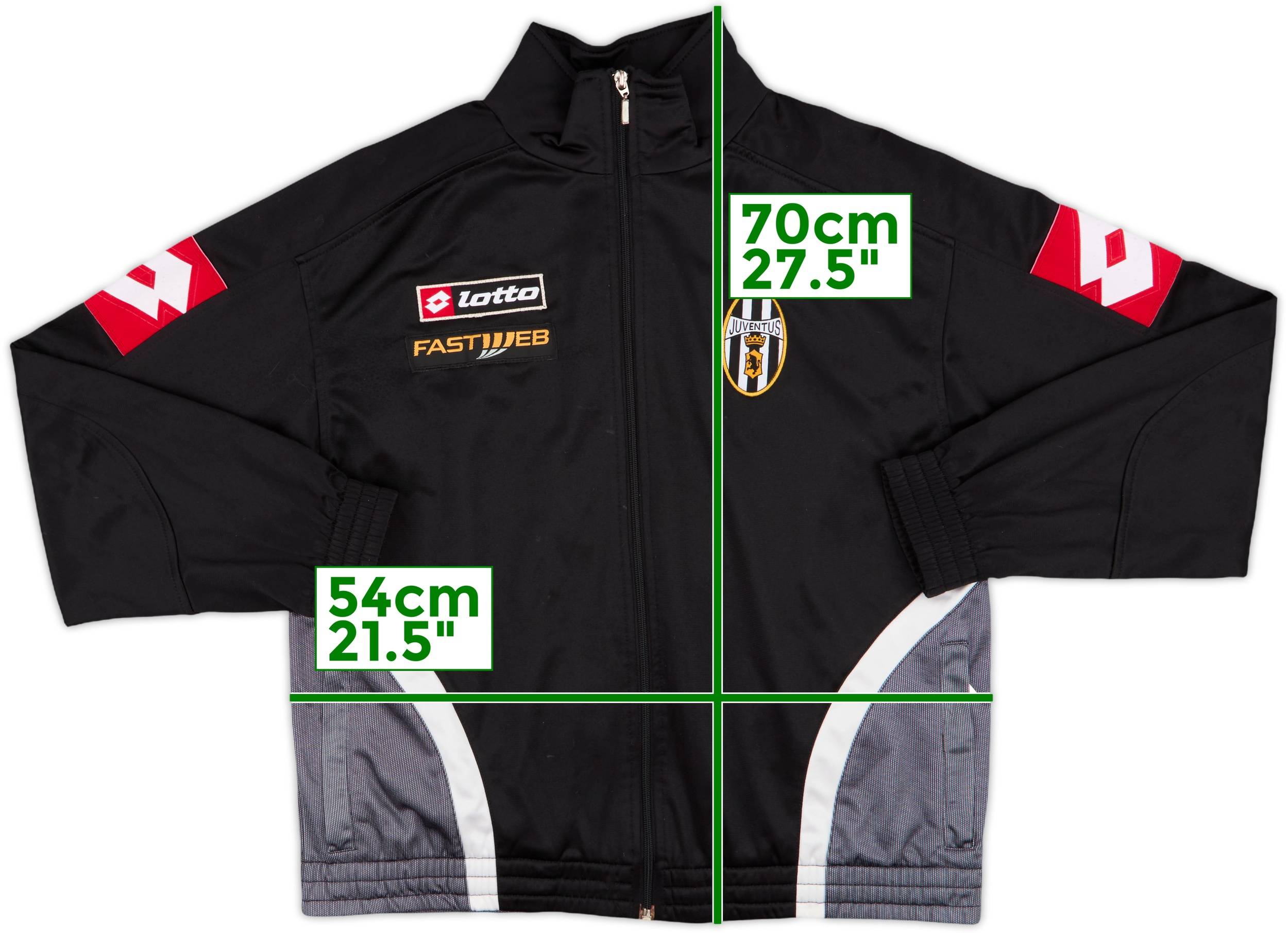 ウェア 2001/2002 Juventus  2001-02 Juventus Lotto Track Jacket - 5/10 - (M)