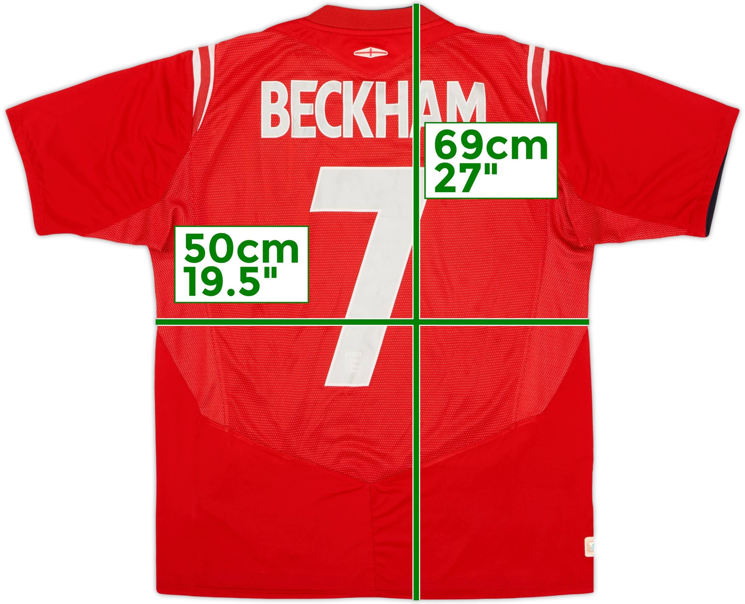 イングランド代表 04/06 アウェイ BECKHAM　7 イングランド代表 04/06 アウェイ BECKHAM7