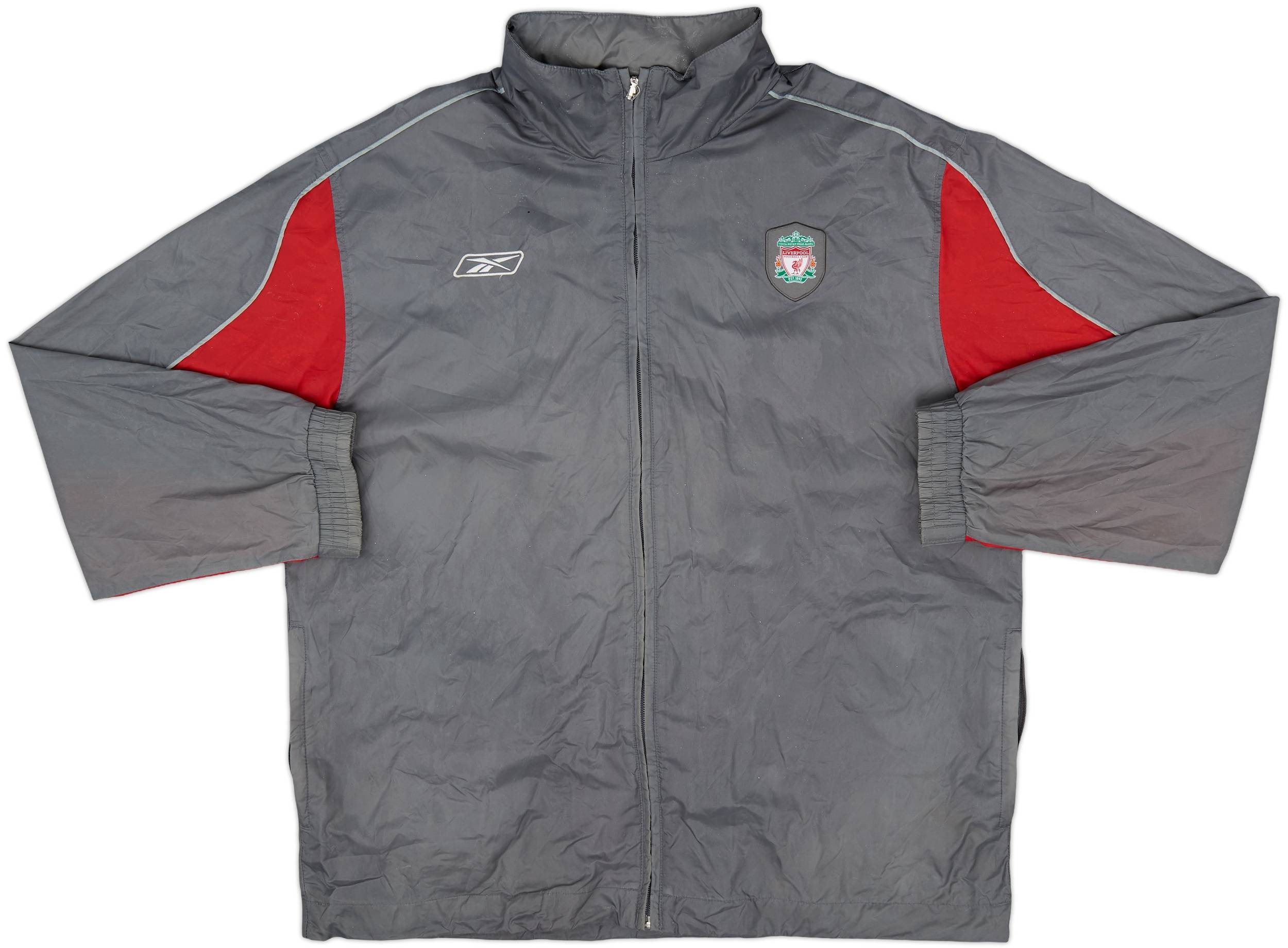 Liverpool Reebok Raincoat Reebok 2004-05 Liverpool Reebok Hooded