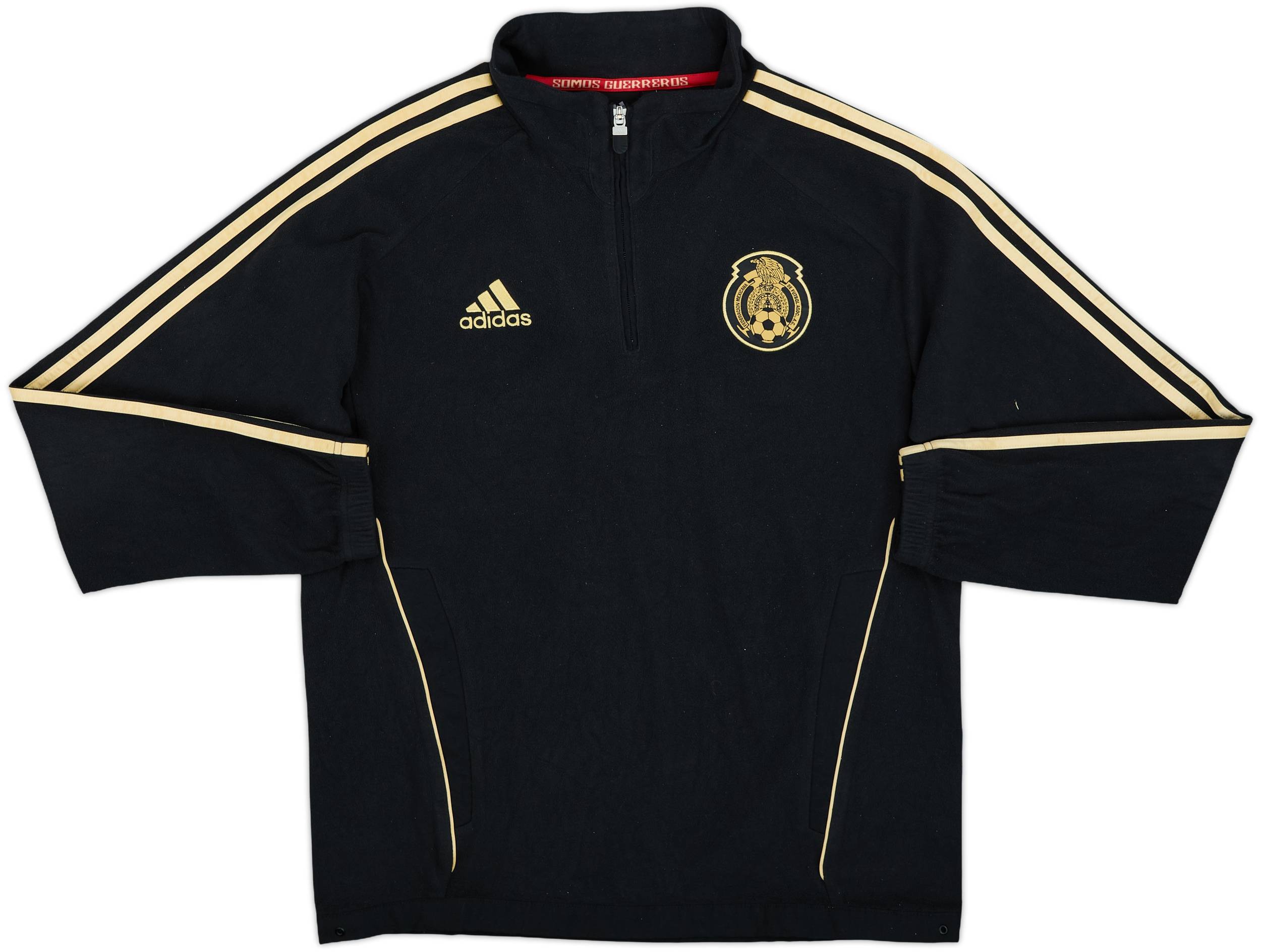 2010-12 Mexico adidas 1/4 Zip Fleece Top - 10/10 - (M/L)