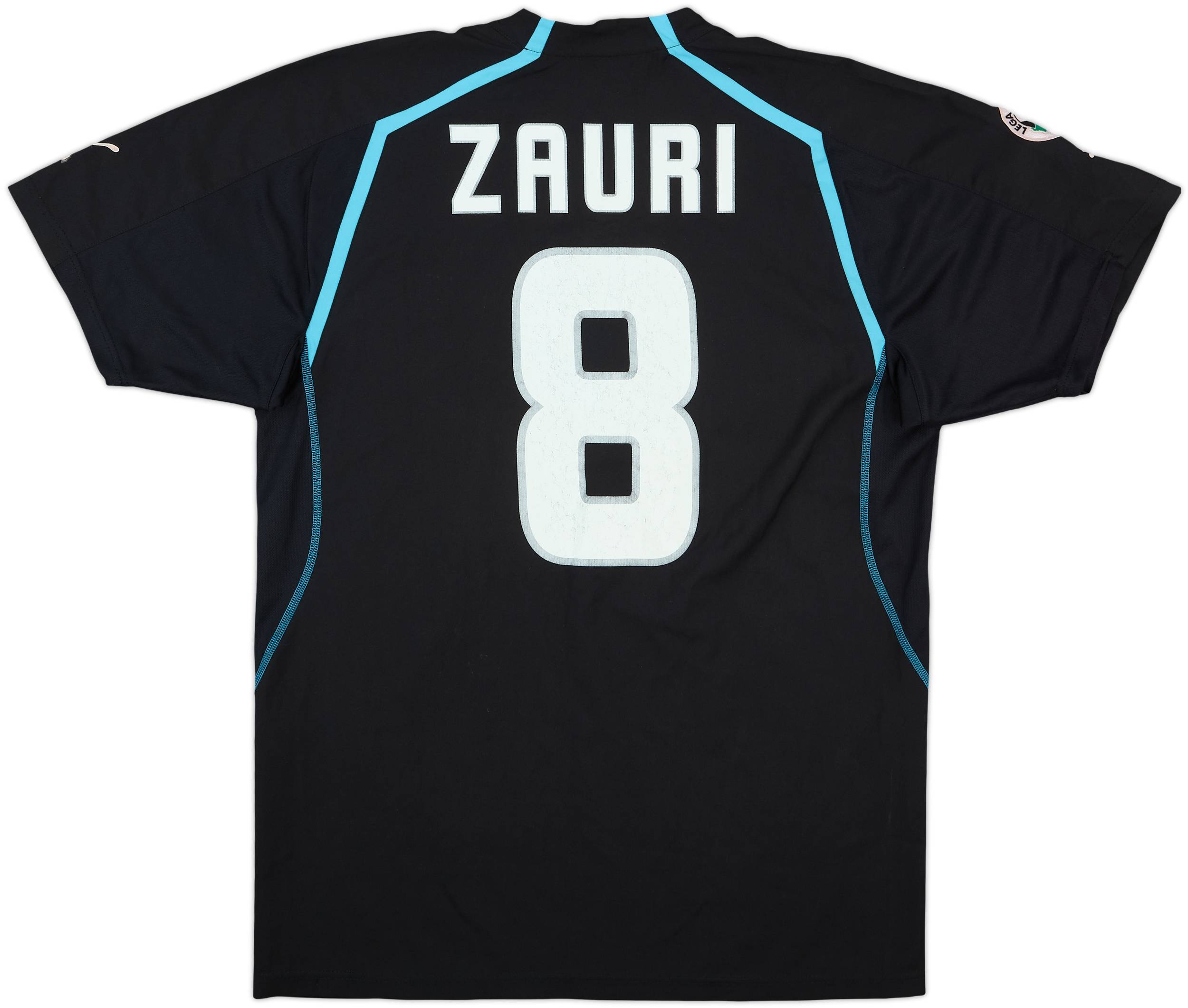 2004-05 Lazio Match Issue Third Shirt Zauri #8