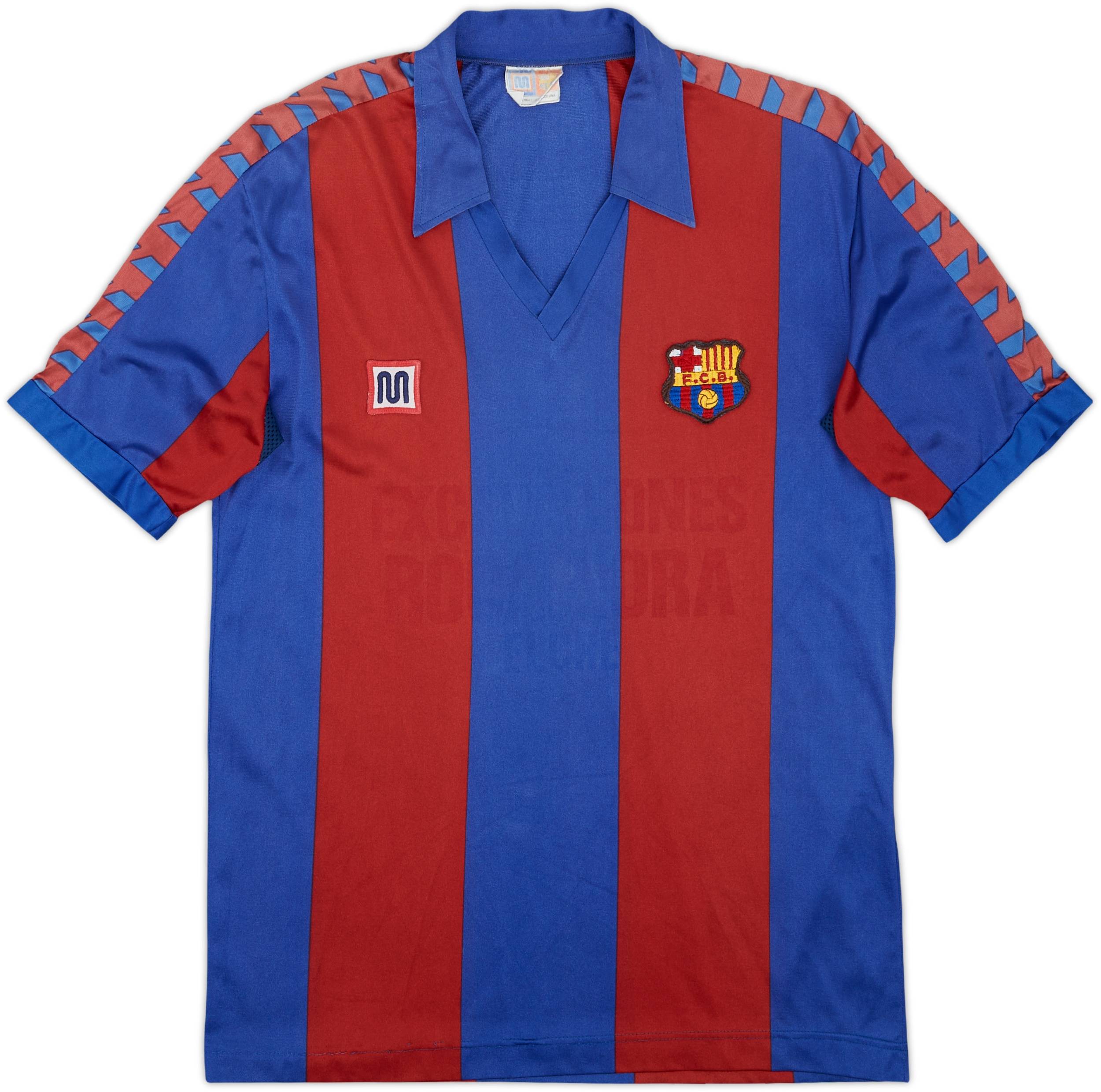 1984-89 Barcelona Home Shirt - 5/10 - (M)