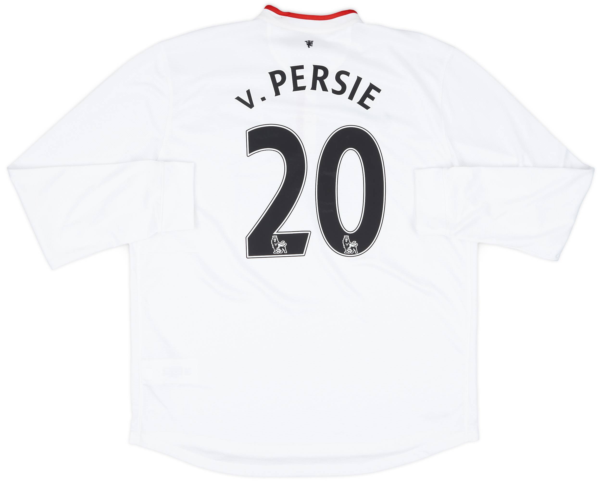 2012-14 Manchester United Away L/S Shirt v.Persie #20 - 8/10 - (XL)