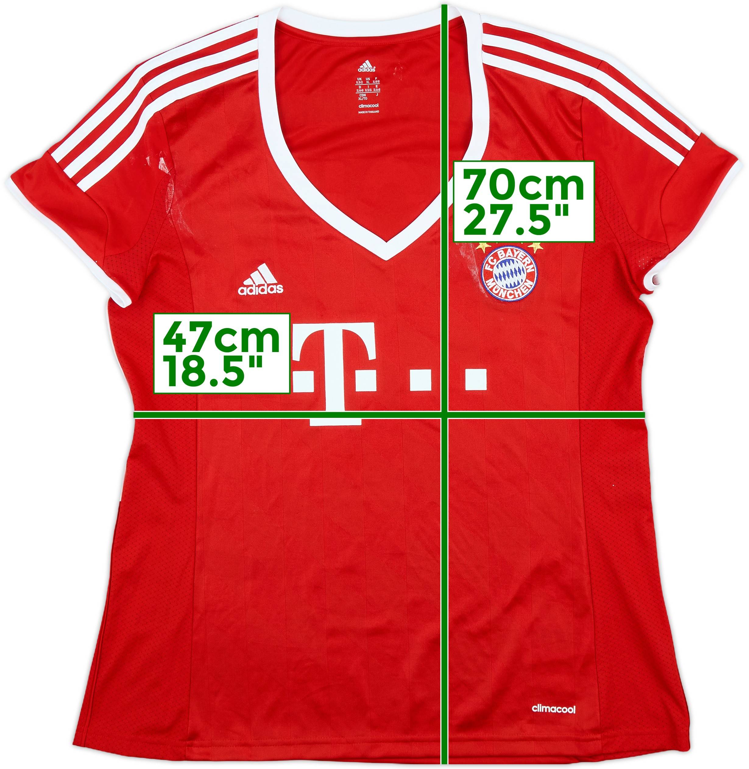 2013-14 Bayern Munich Home Shirt Triple #2023 - 4/10