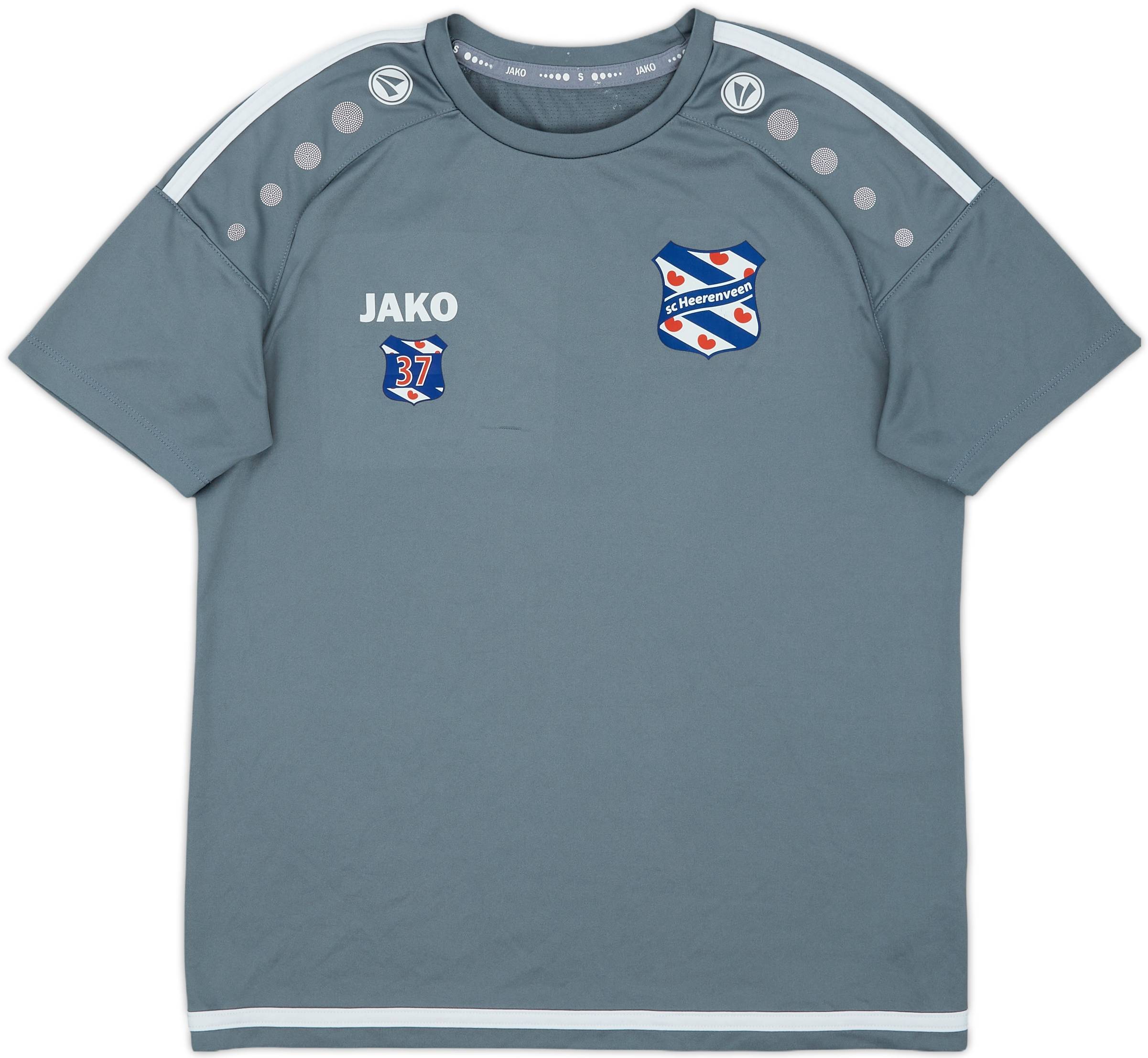 2019-20 Heerenveen Player Issue Jako Training Shirt #37 - 6/10 - (S)