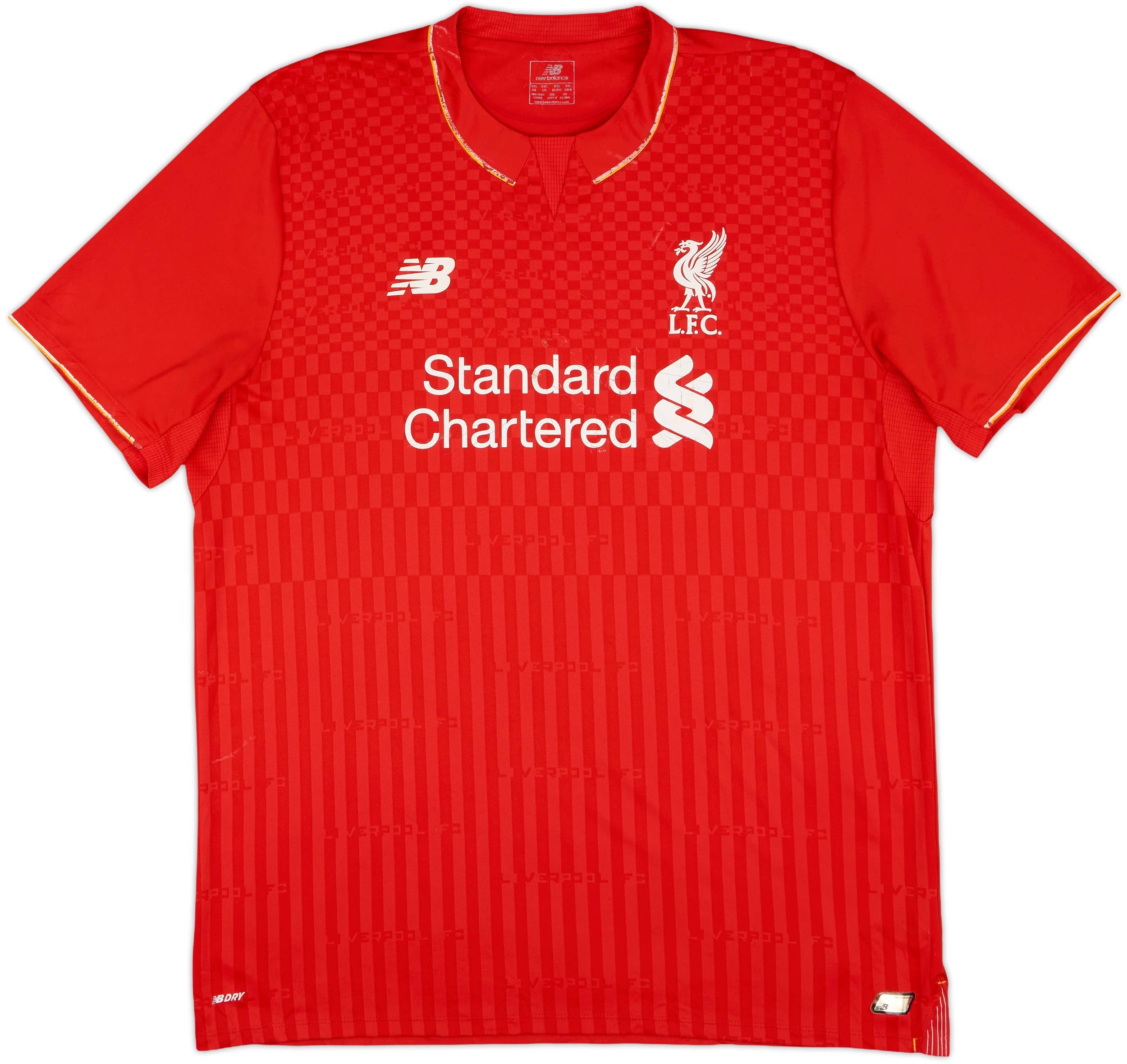 Liverpool リバプール 15/16 L 2015-16 Liverpool Home Shirt - 4/10 - (XXL)