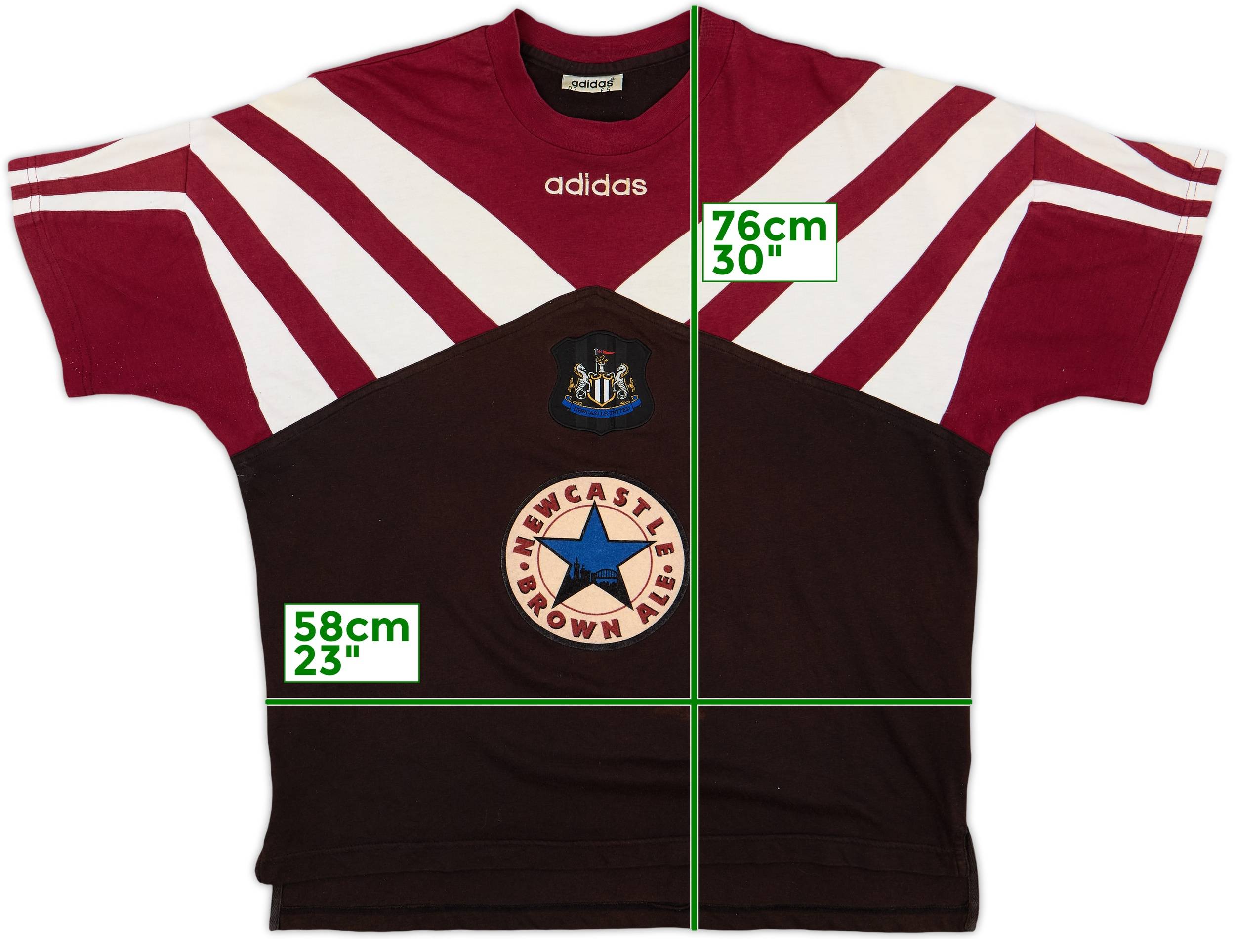 1996-97 Newcastle adidas Training Tee - 6/10 - (L)