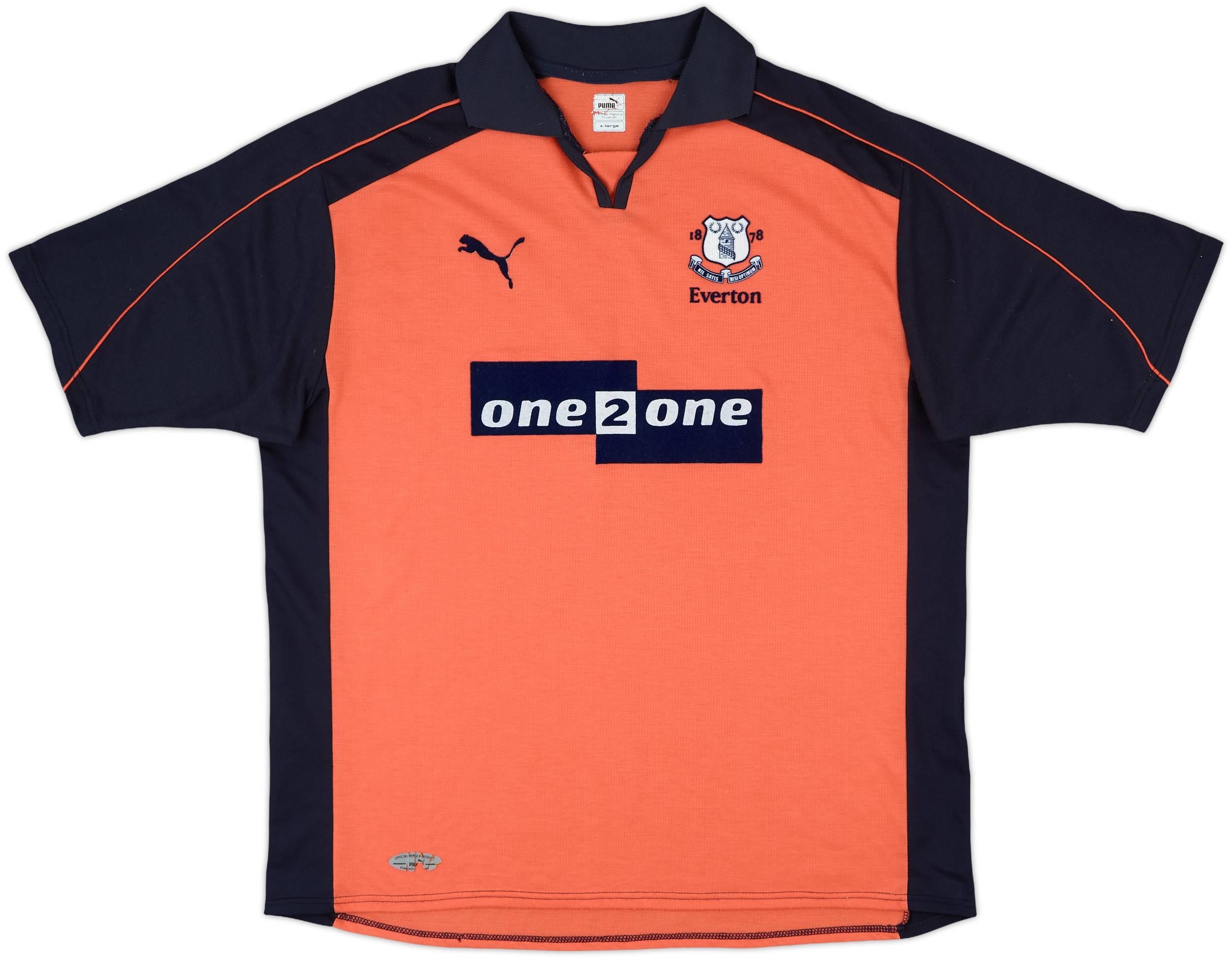 エバートン Rooney 18 シャツ Lサイズ 2002-03 Everton Home Shirt Rooney #18 - 7/10 - (XL)