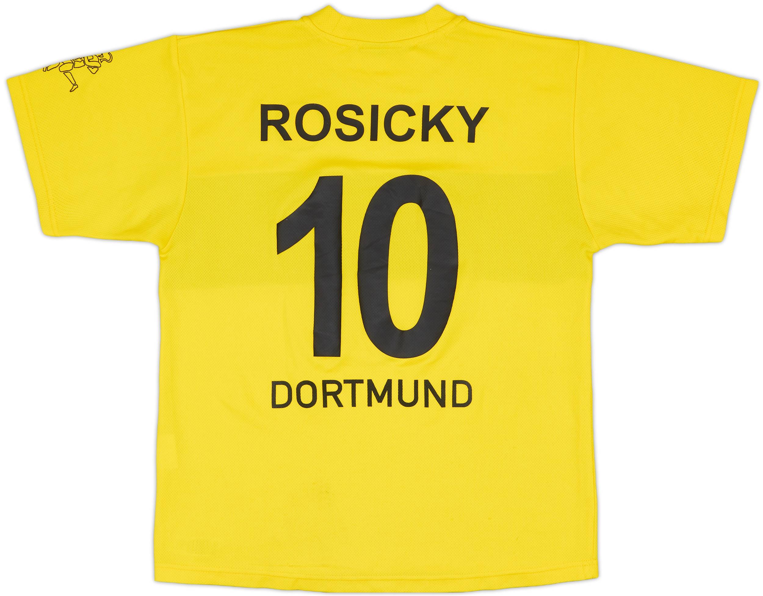 2002-03 Borussia Dortmund Home Shirt Rosicky #10 - 7/10 - (XL.Boys)