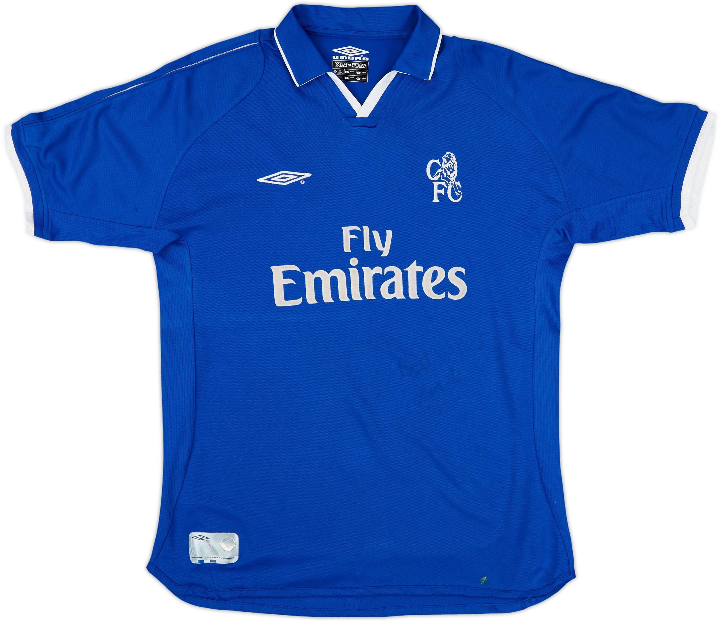2001-03 Chelsea Home Shirt - 5/10 - (L.Boys)