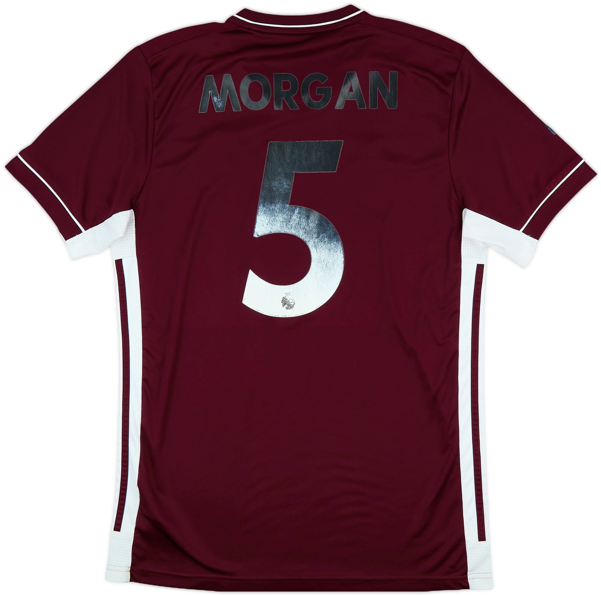 2020-21 Leicester Third Shirt Morgan #5 - 4/10 - (M)