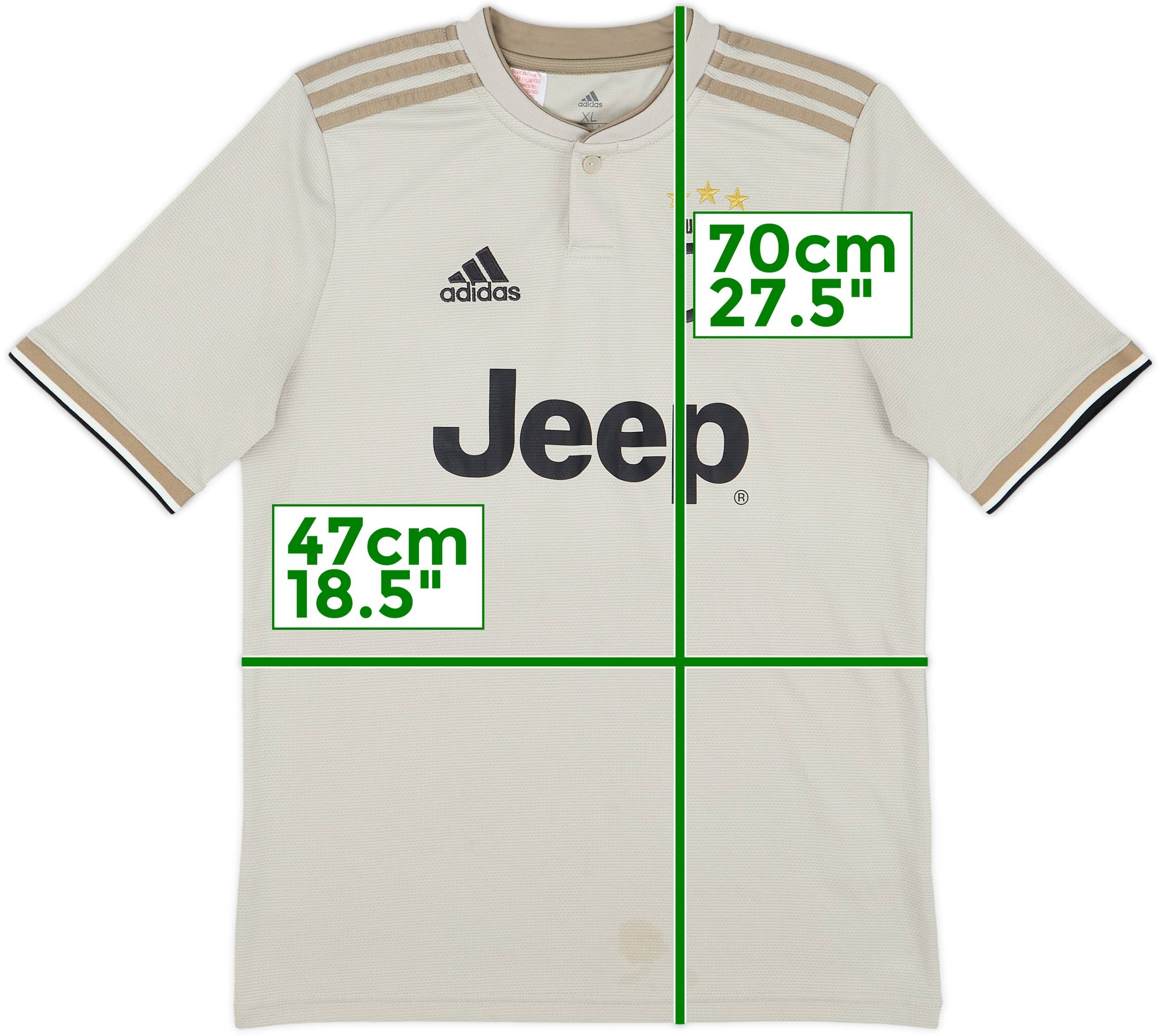 2018-19 Juventus Away Shirt 8/10