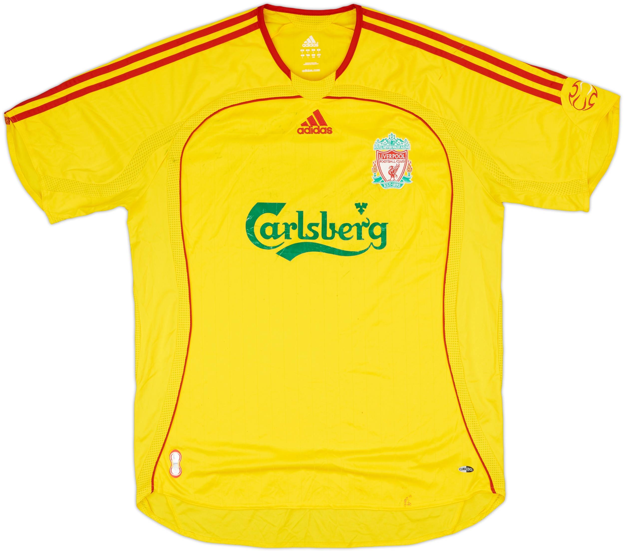 2006-07 Liverpool Away Shirt - 4/10 - (L)