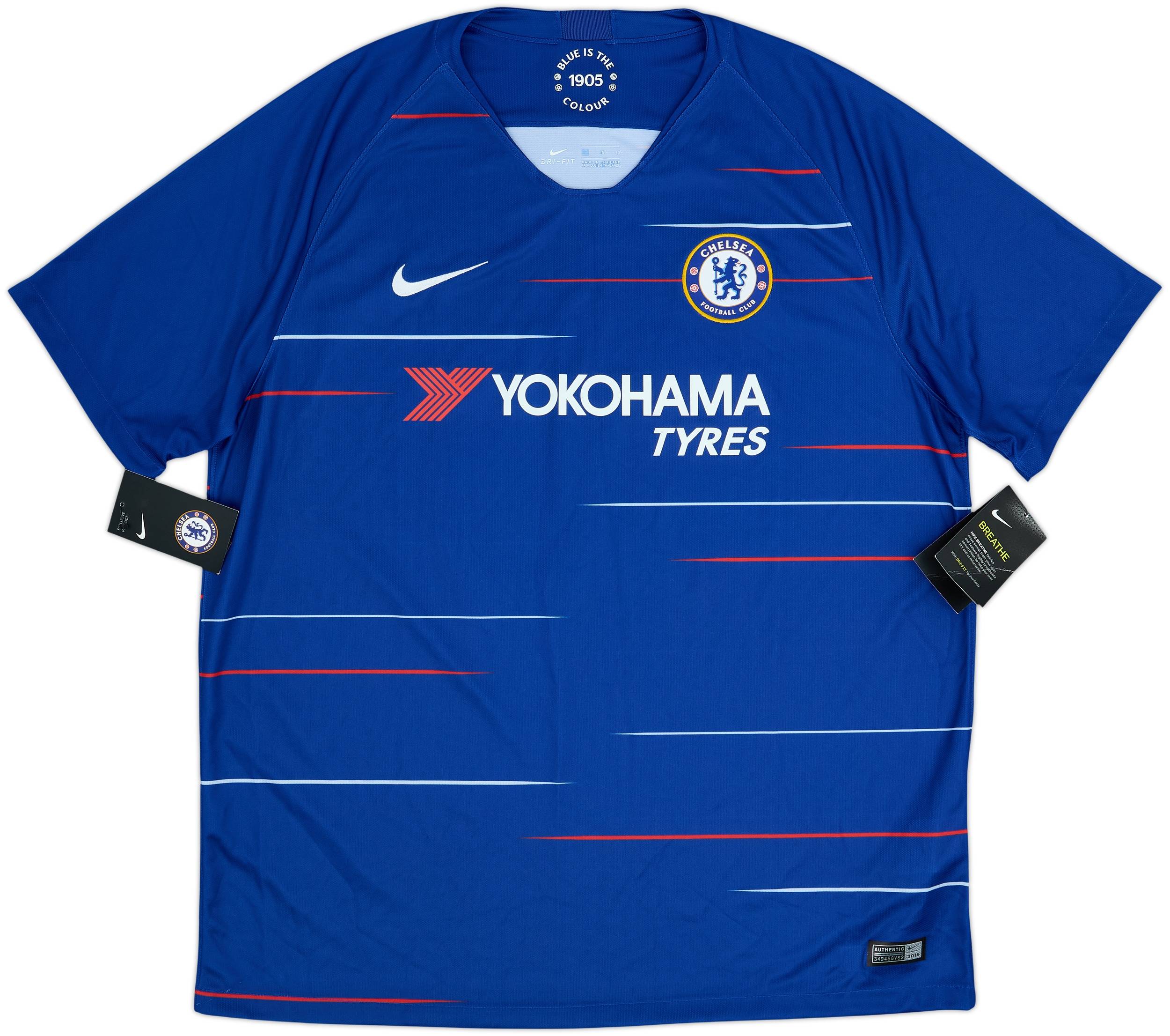 2018-19 Chelsea Home Shirt Hazard #10 (XL)