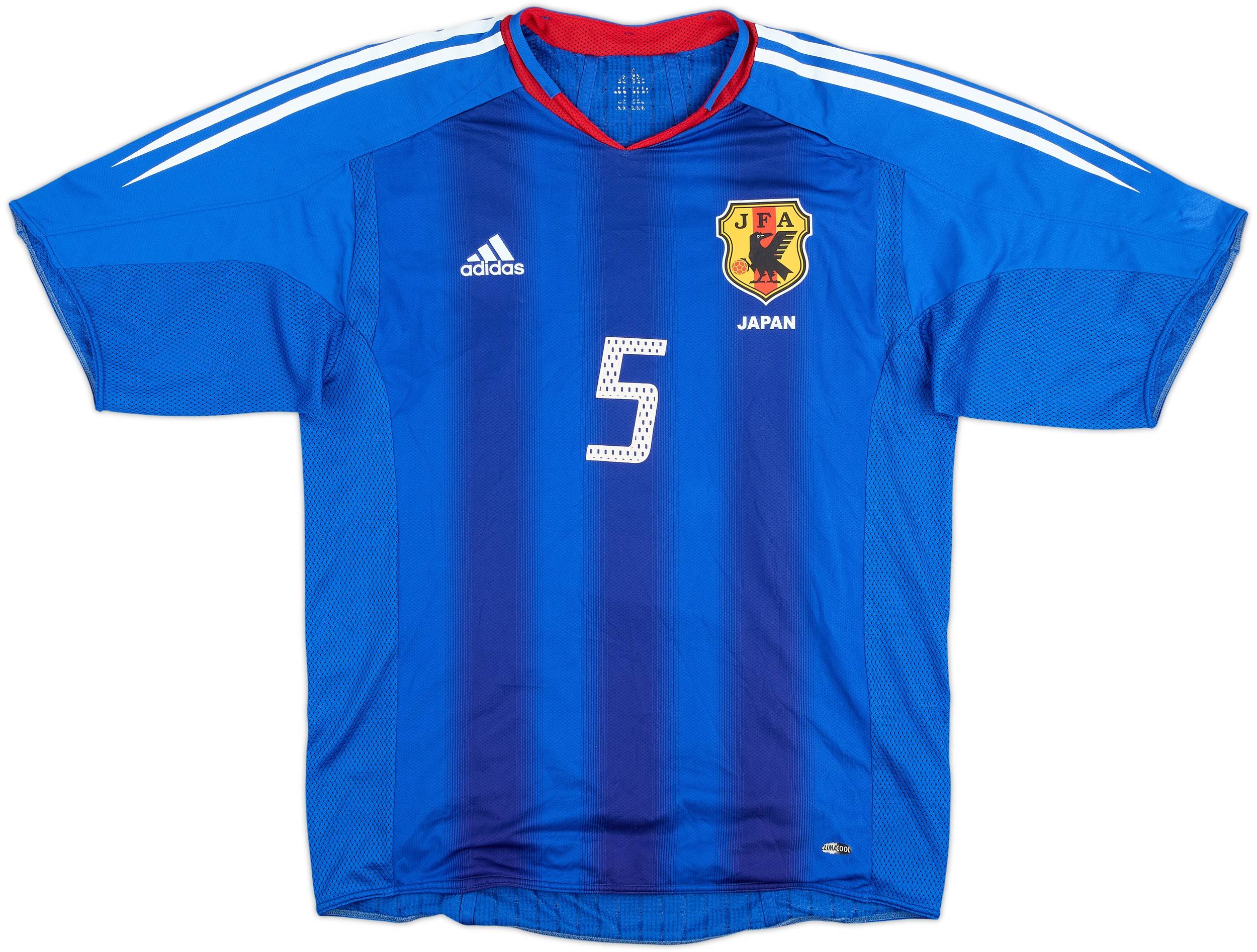 2004-06 Japan Player Issue Home Shirt Miyamoto #5 - 8/10 - (L)