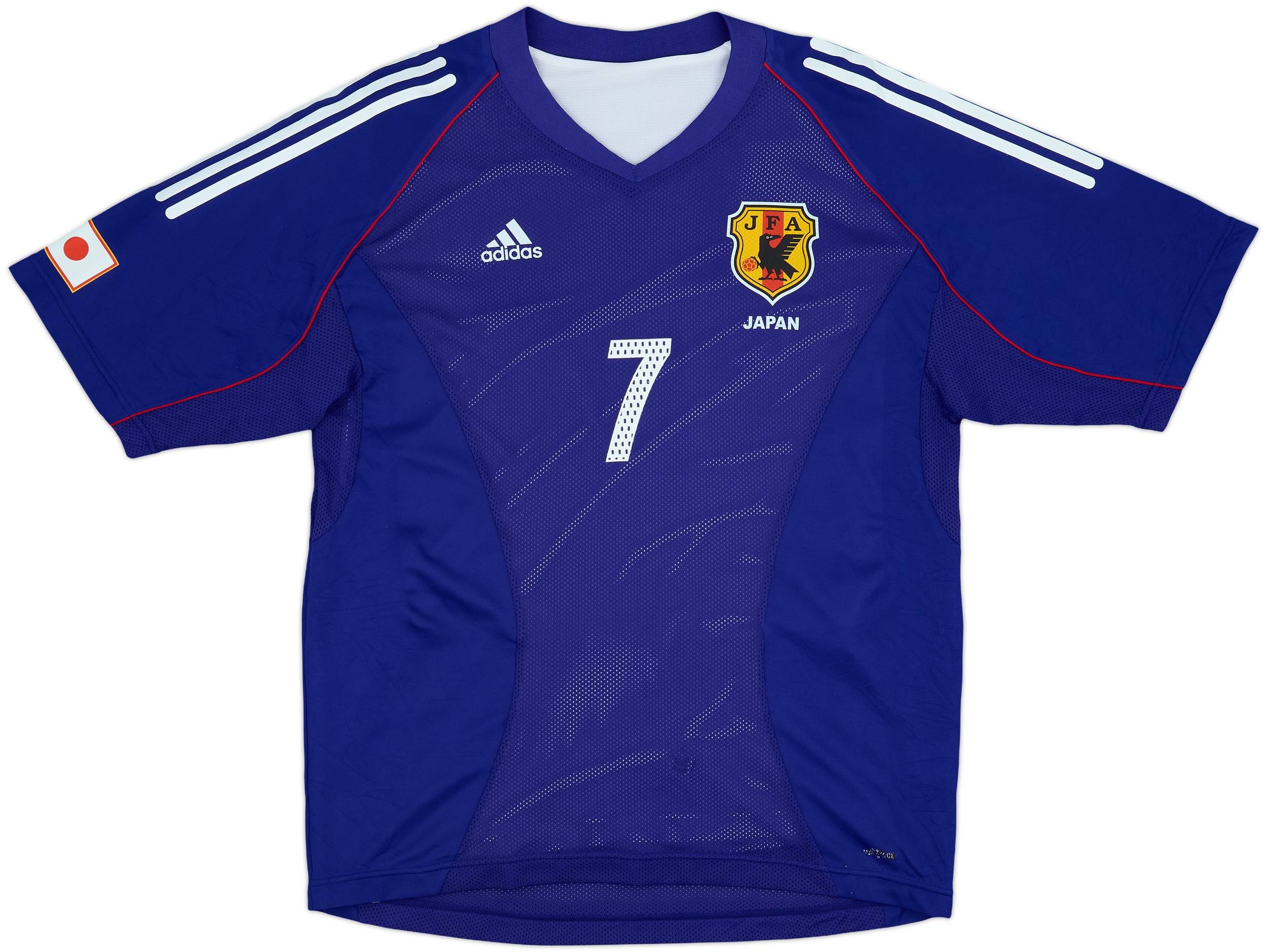 2002-04 Japan Player Issue Home Shirt Nakata #7 - 7/10 - (L)