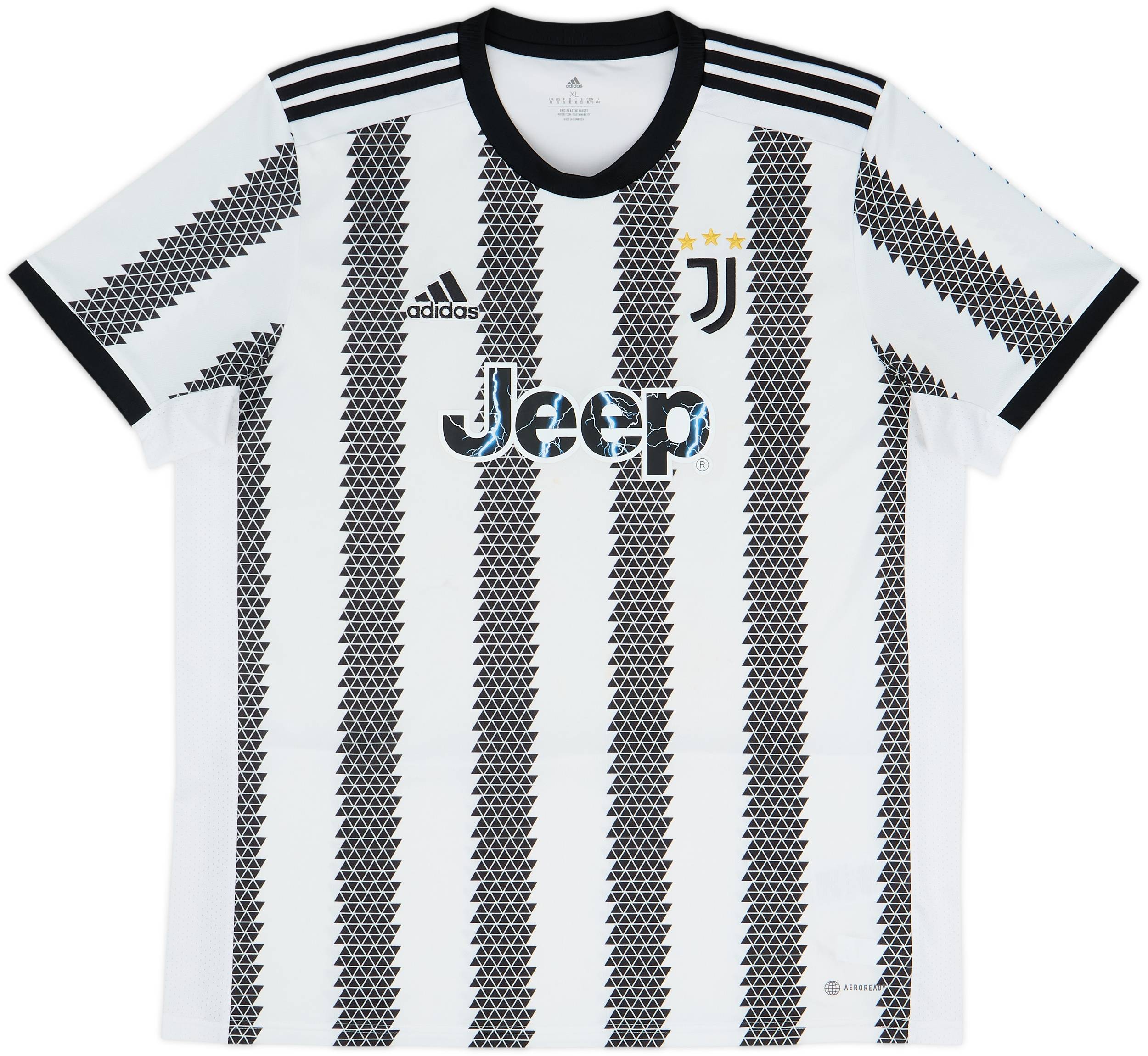 ウェア 2022-23 Juventus  Shirt 2022-23 Juventus Home Shirt - 6/10 - (XL)