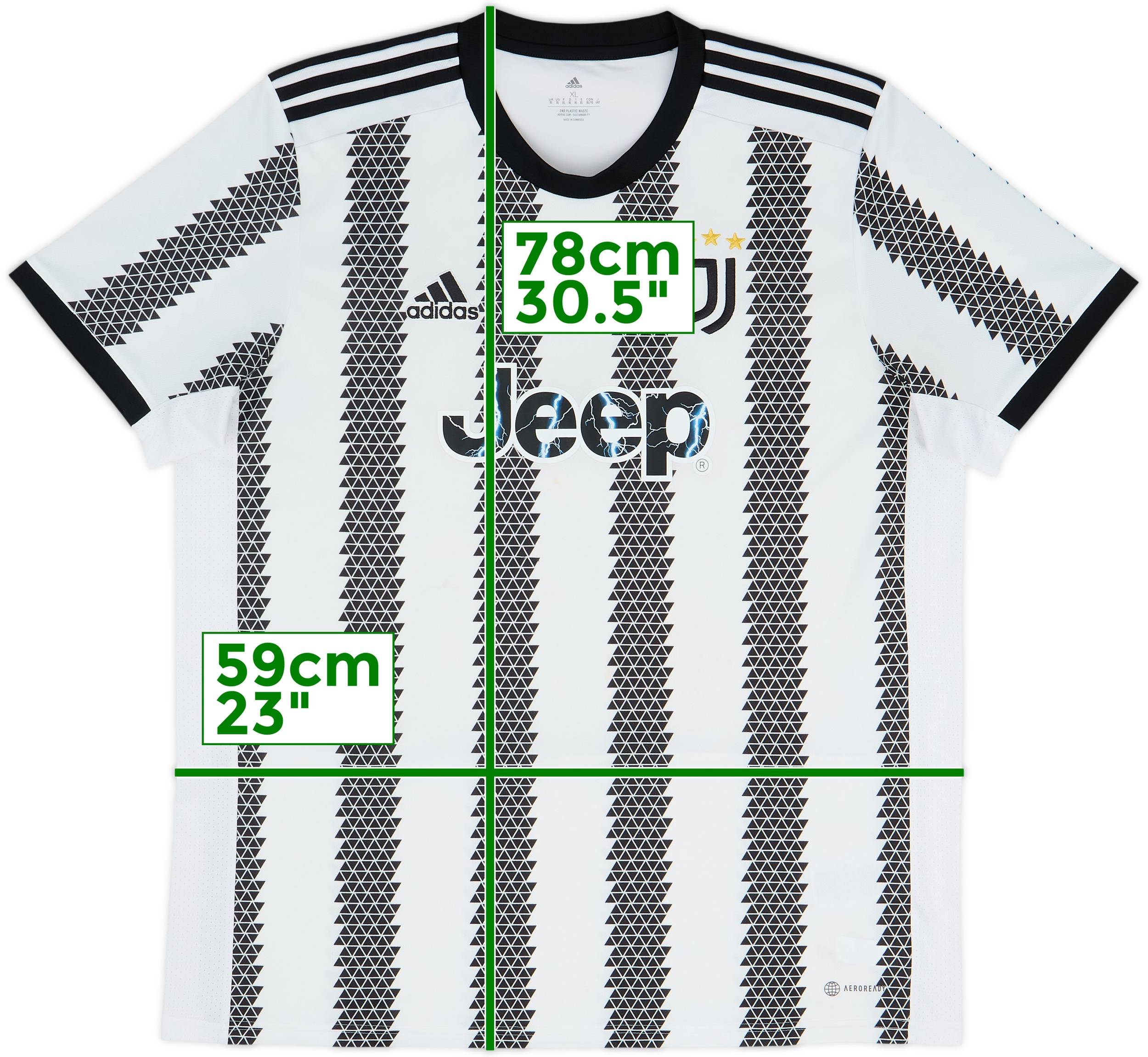 ウェア 2022-23 Juventus  Shirt 2022-23 Juventus Home Shirt - 6/10 - (XL)