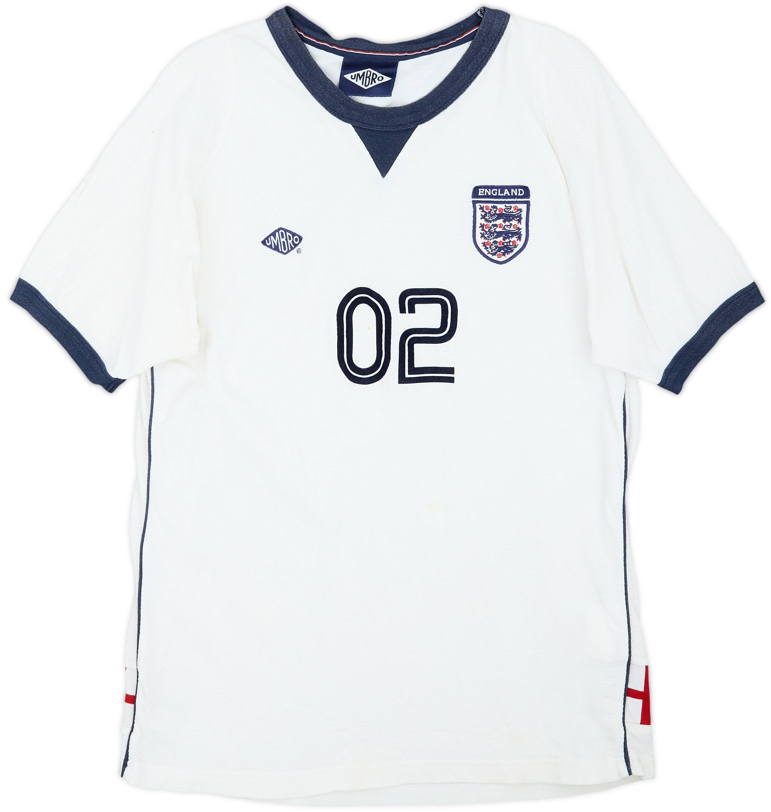2002-03 England Umbro Retro Cotton Tee #02 - 6/10 - (L)