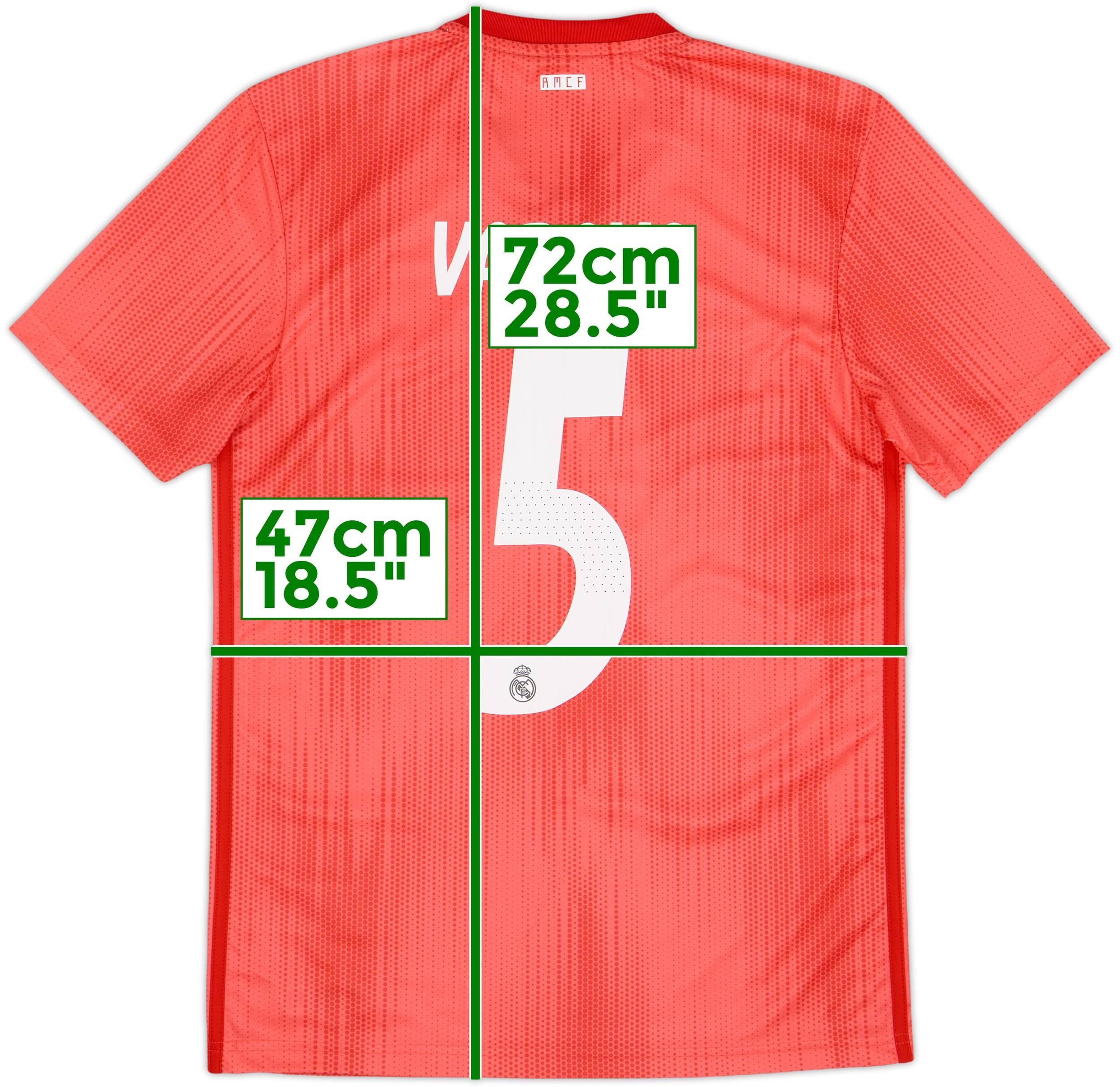 2018-19 Real Madrid Third Shirt Varane #5 (S)