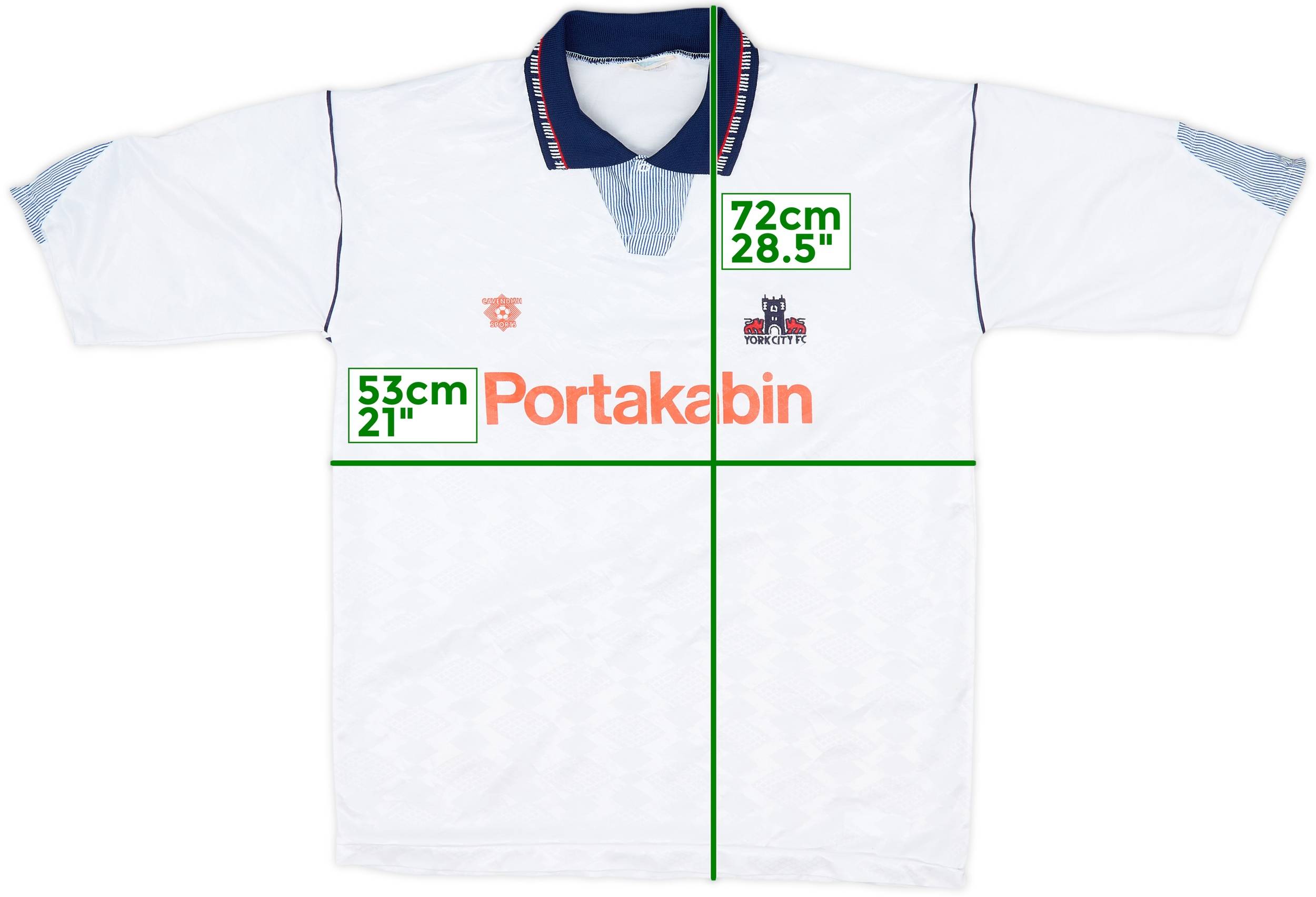 1993-95 York City Away Shirt - 3/10 - (L)