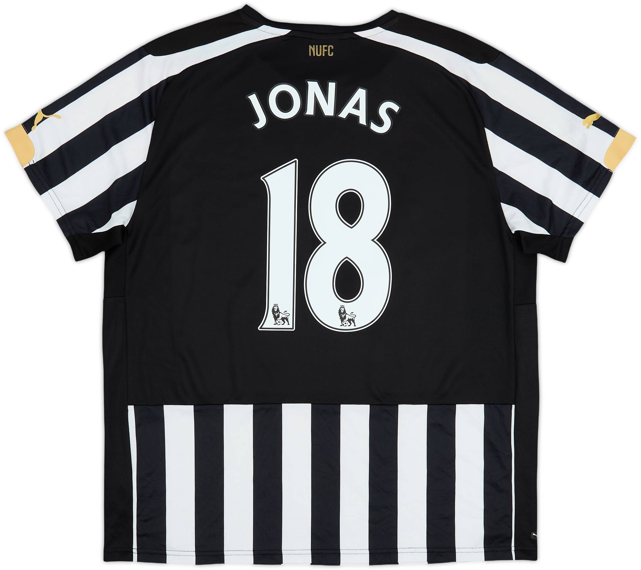 2014-15 Newcastle Home Shirt Jonas #18 - 6/10 - (L)